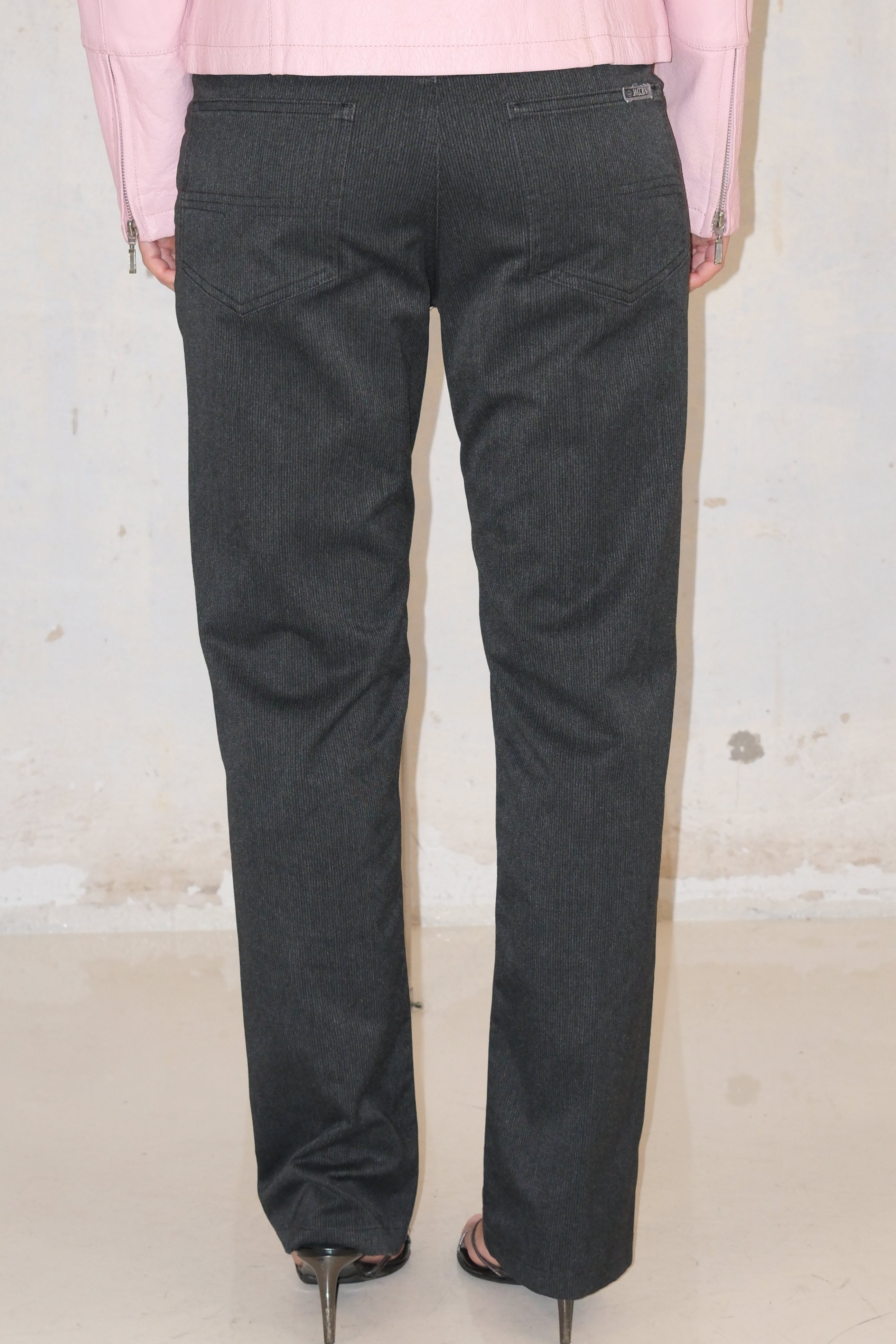 High-Waisted Striped Pants Size 38-40