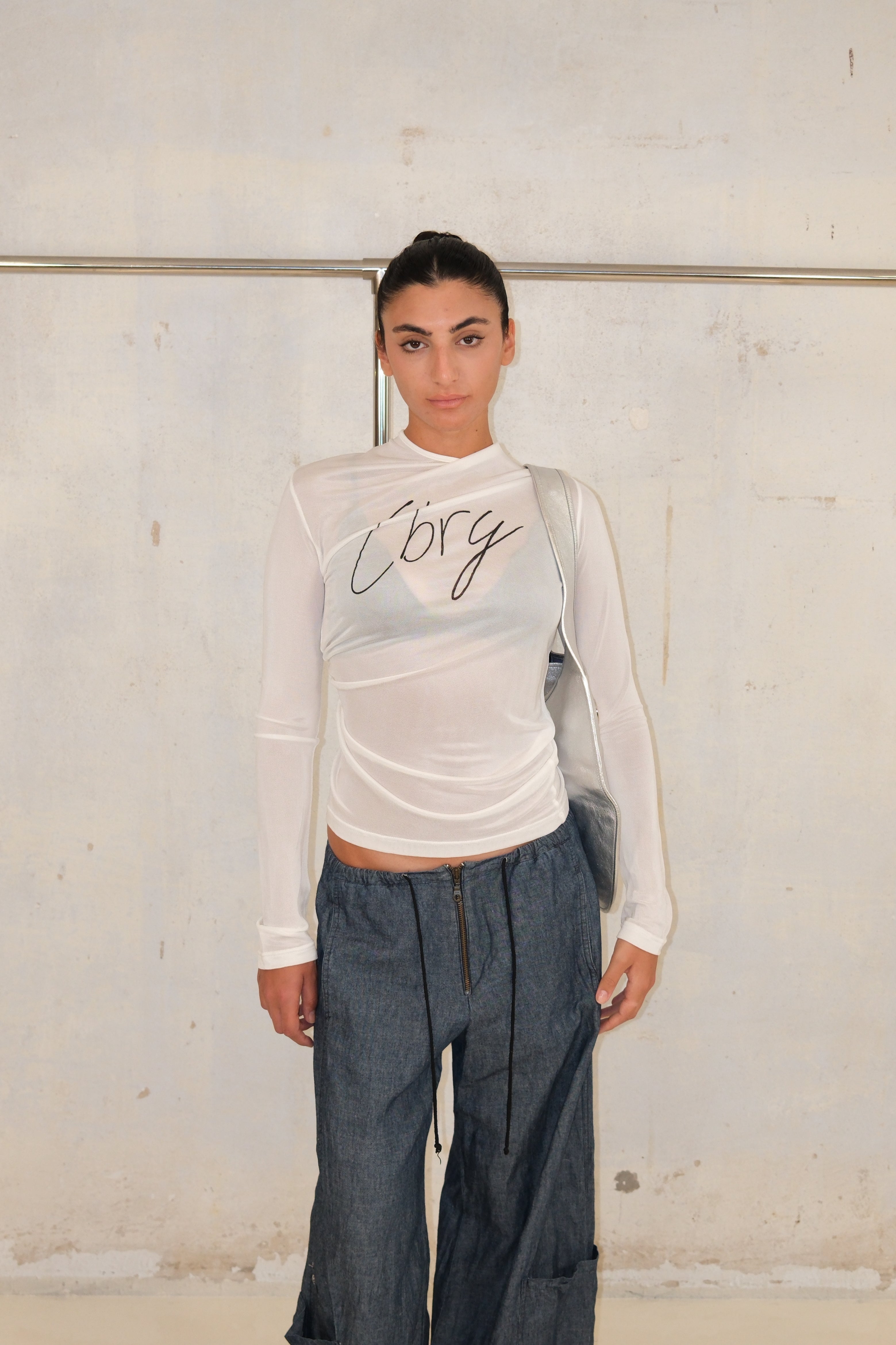 White Long Sleeve Top