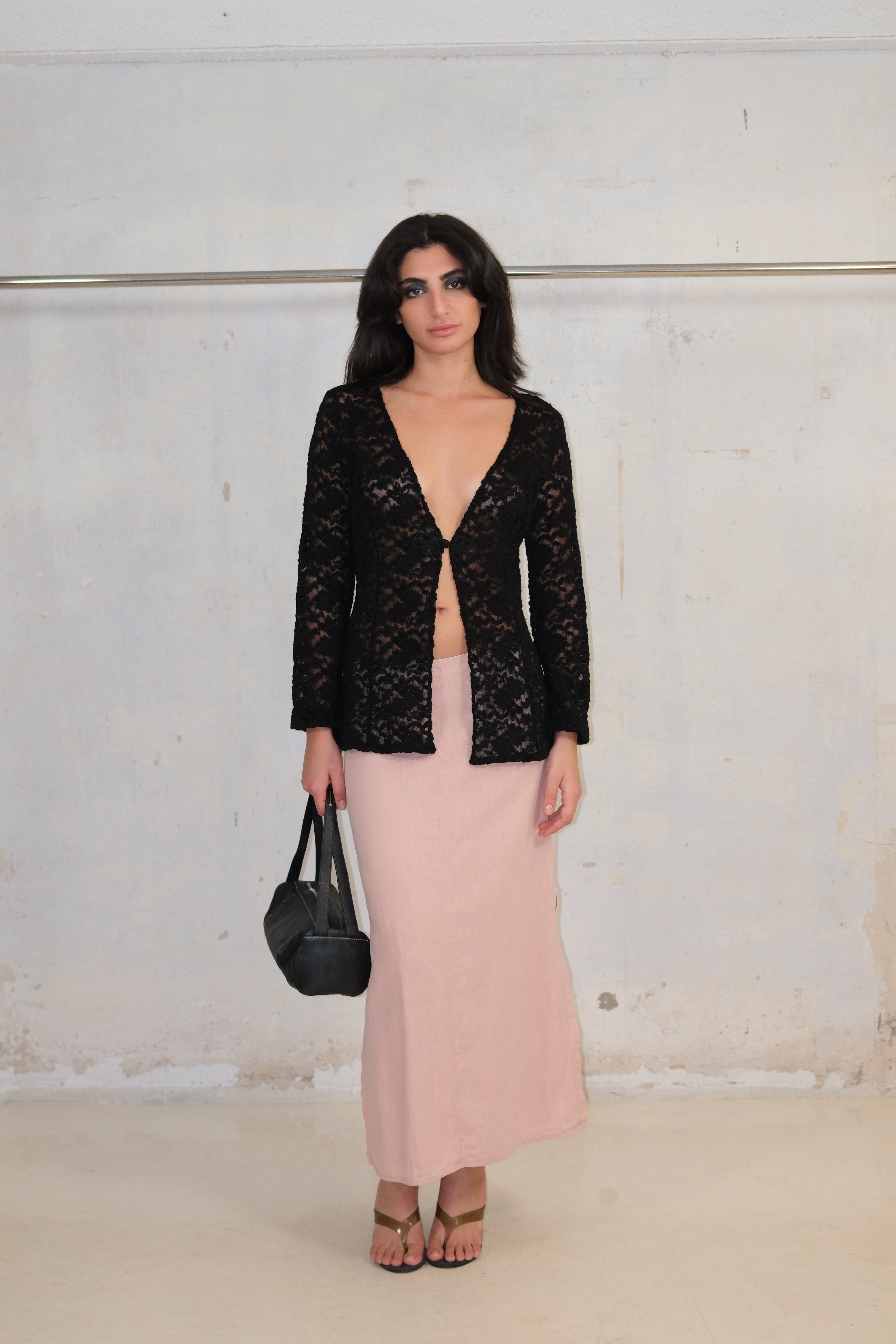 LACE SHEER TOP