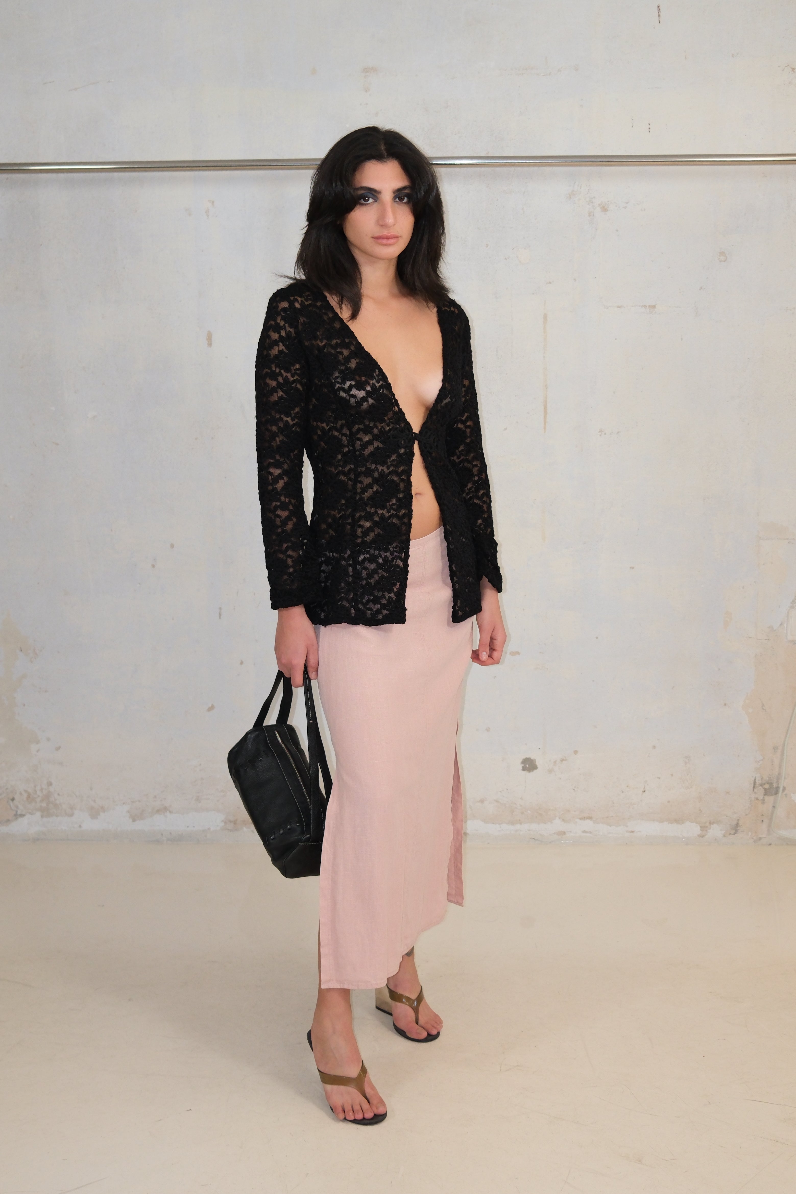 LACE SHEER TOP