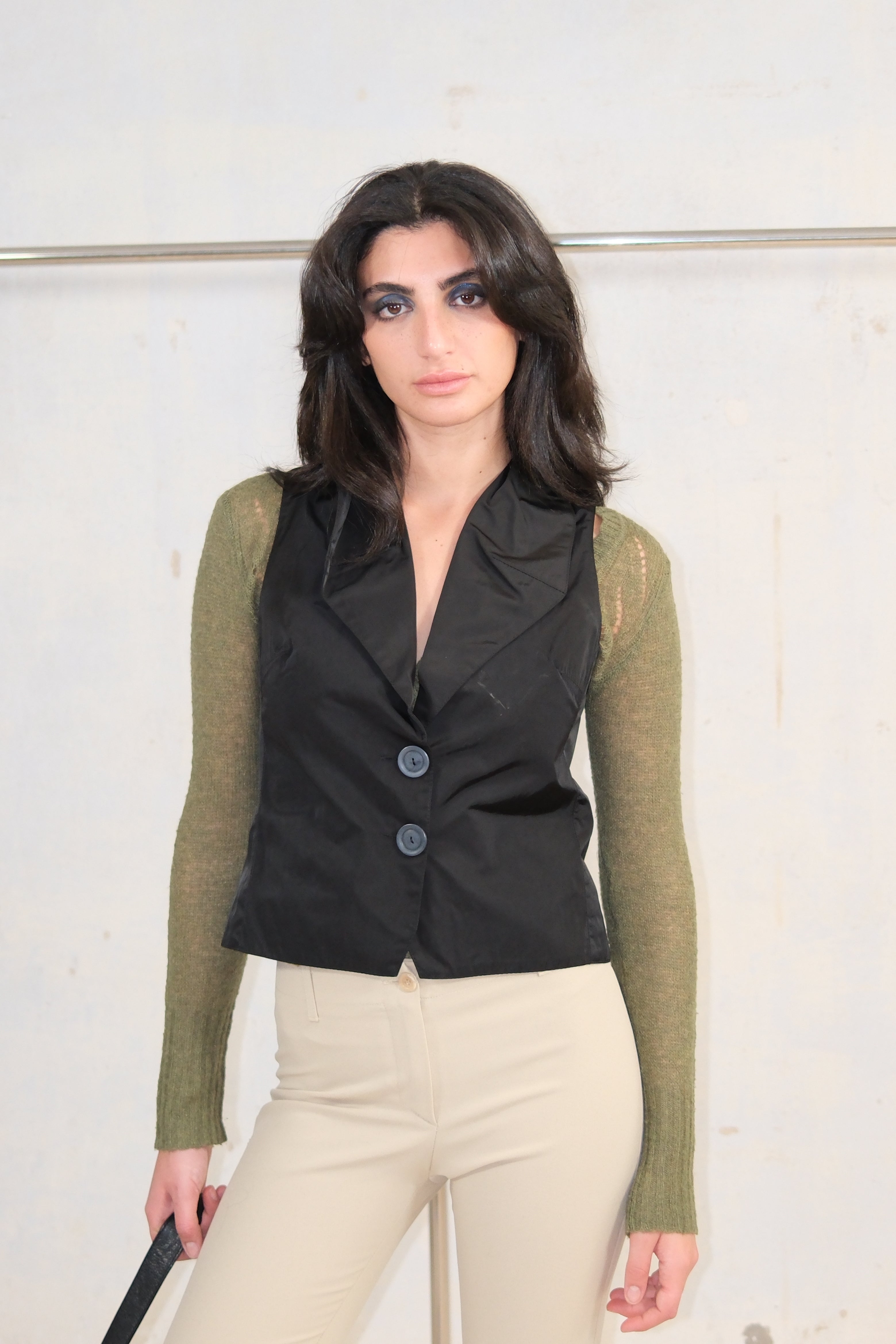 BLACK ELEGANT CHIC VEST