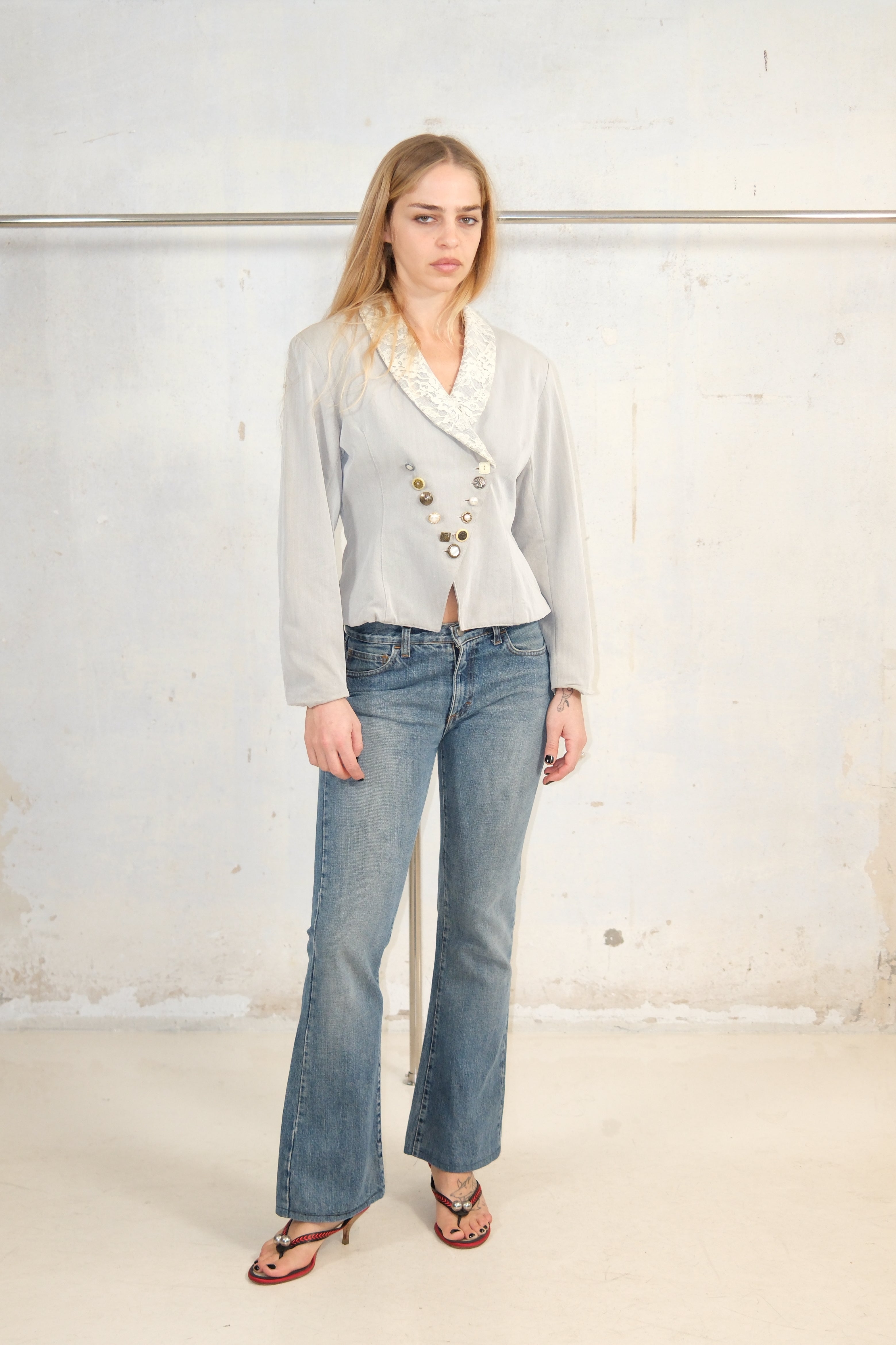 UNIQUE JACKETS WITH BUTTONS DETAILS