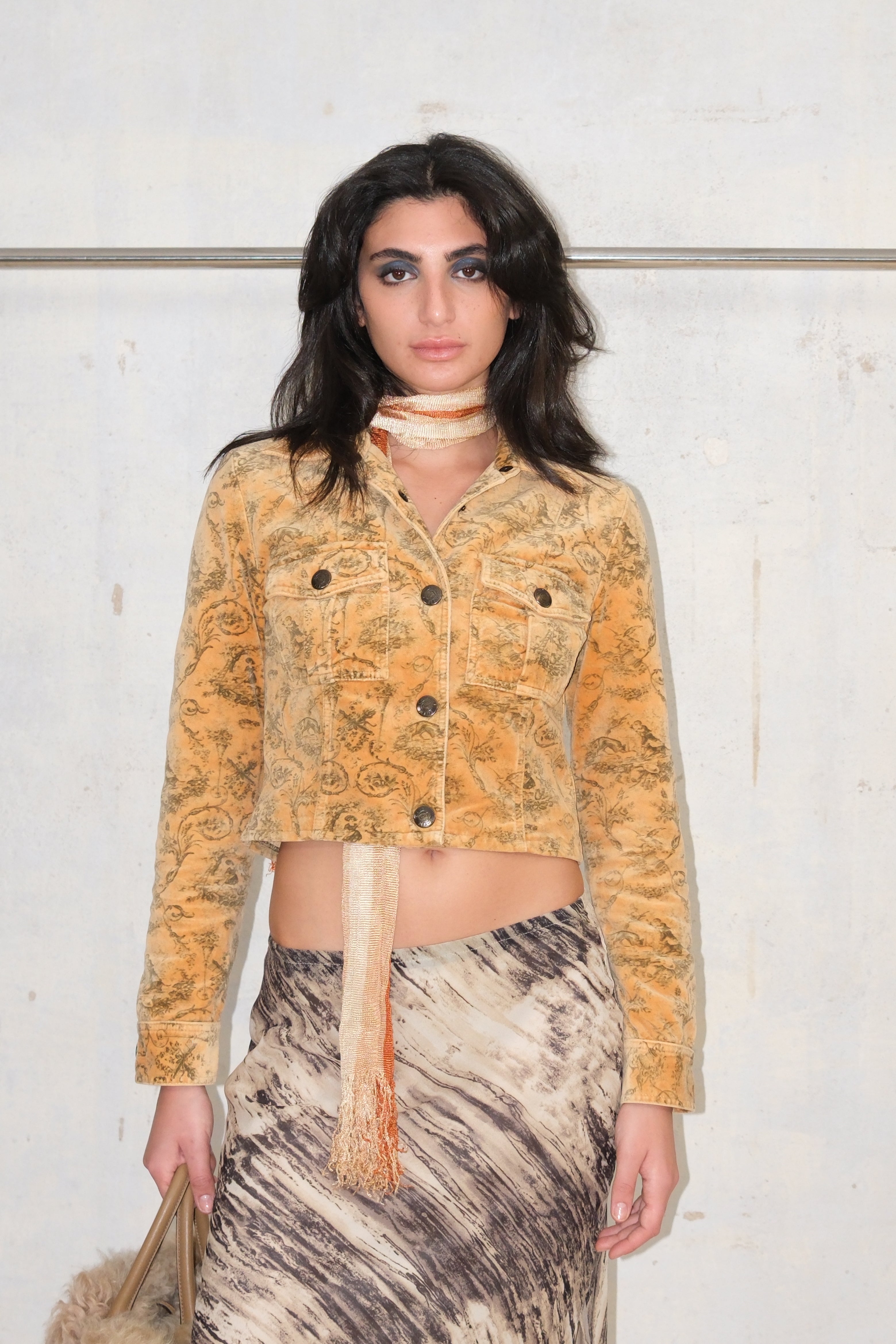 CAVALLI JEANS PRINTED JACKET