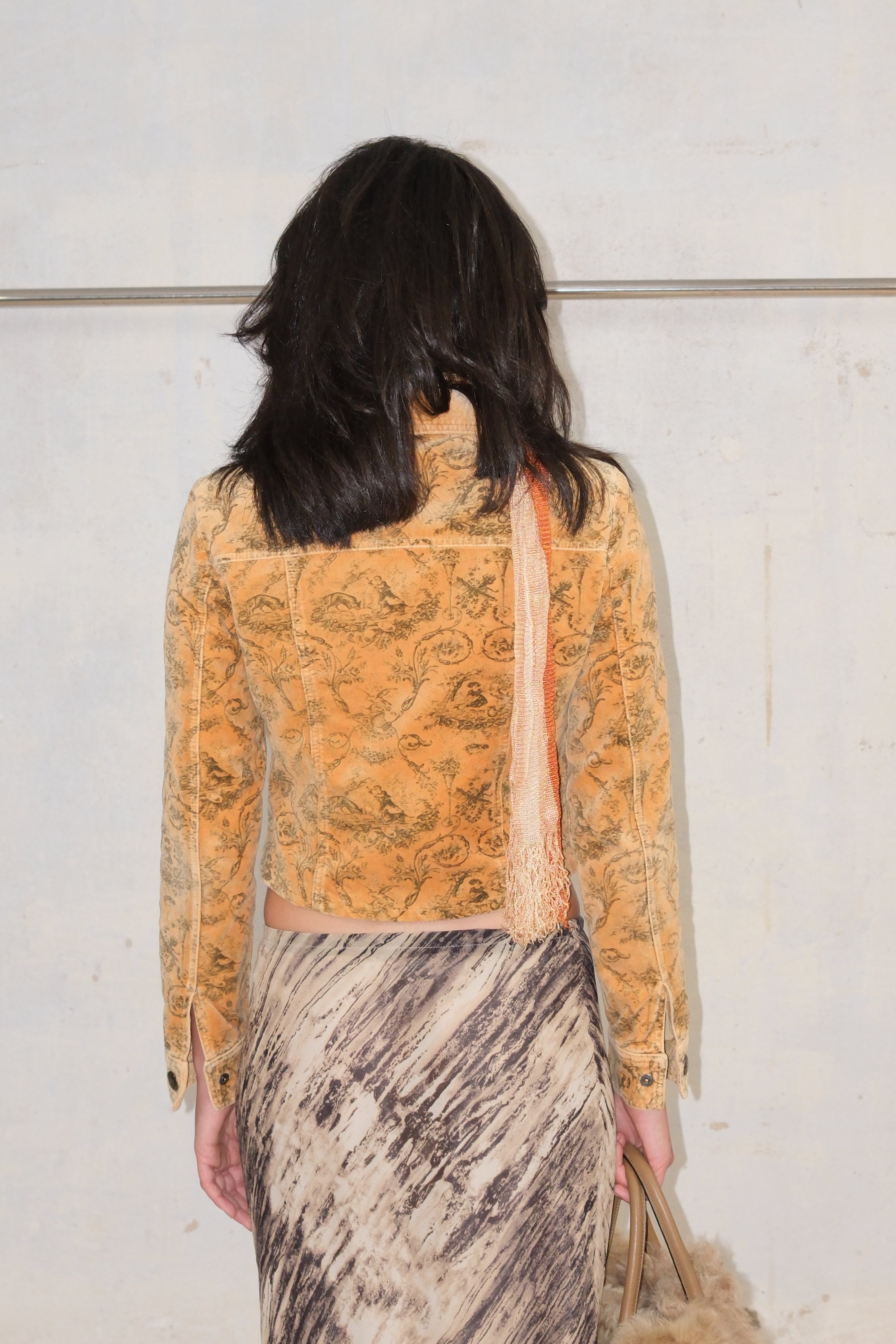 CAVALLI JEANS PRINTED JACKET