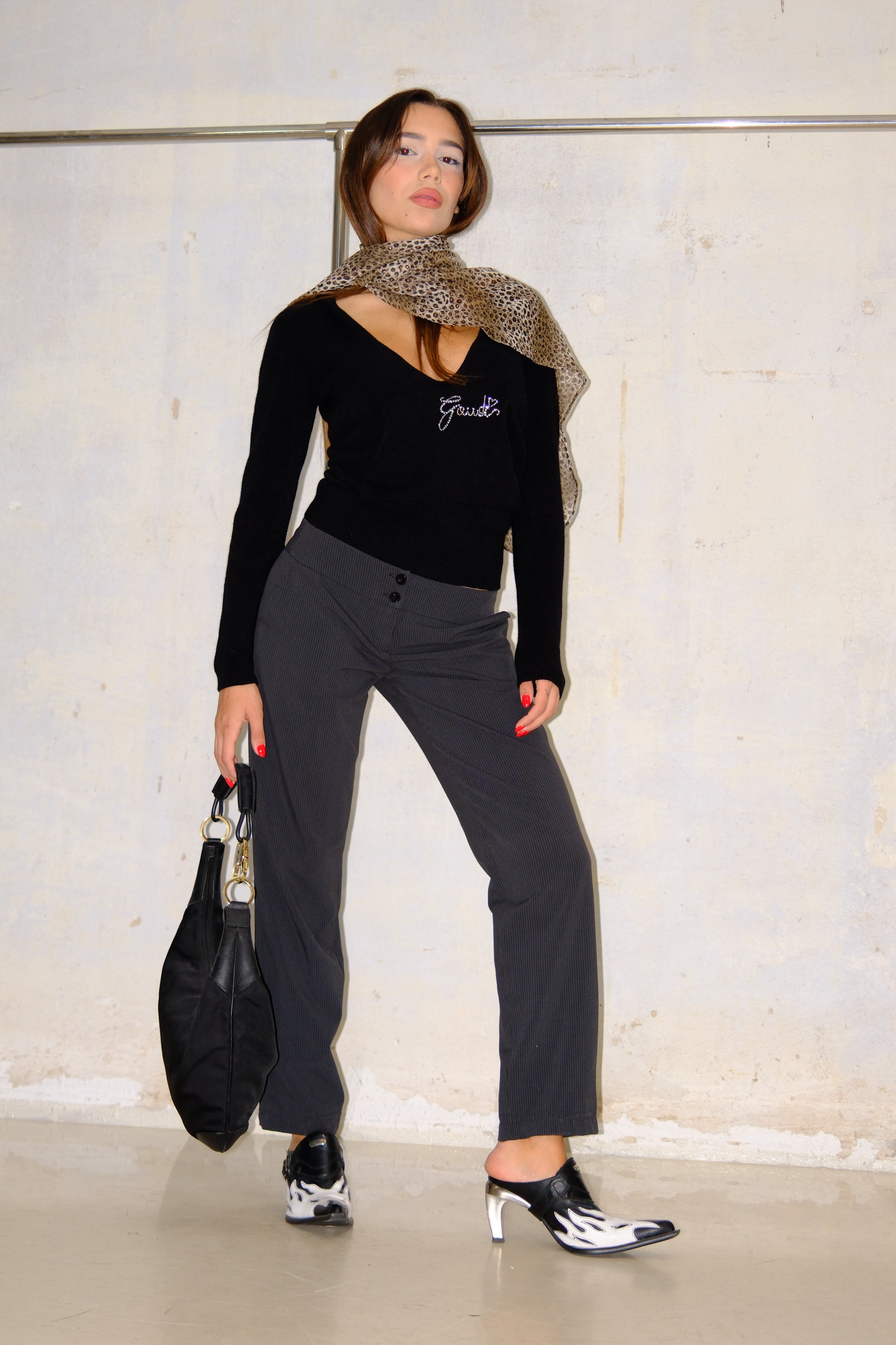 HOODED CUTE POCKETS TOP