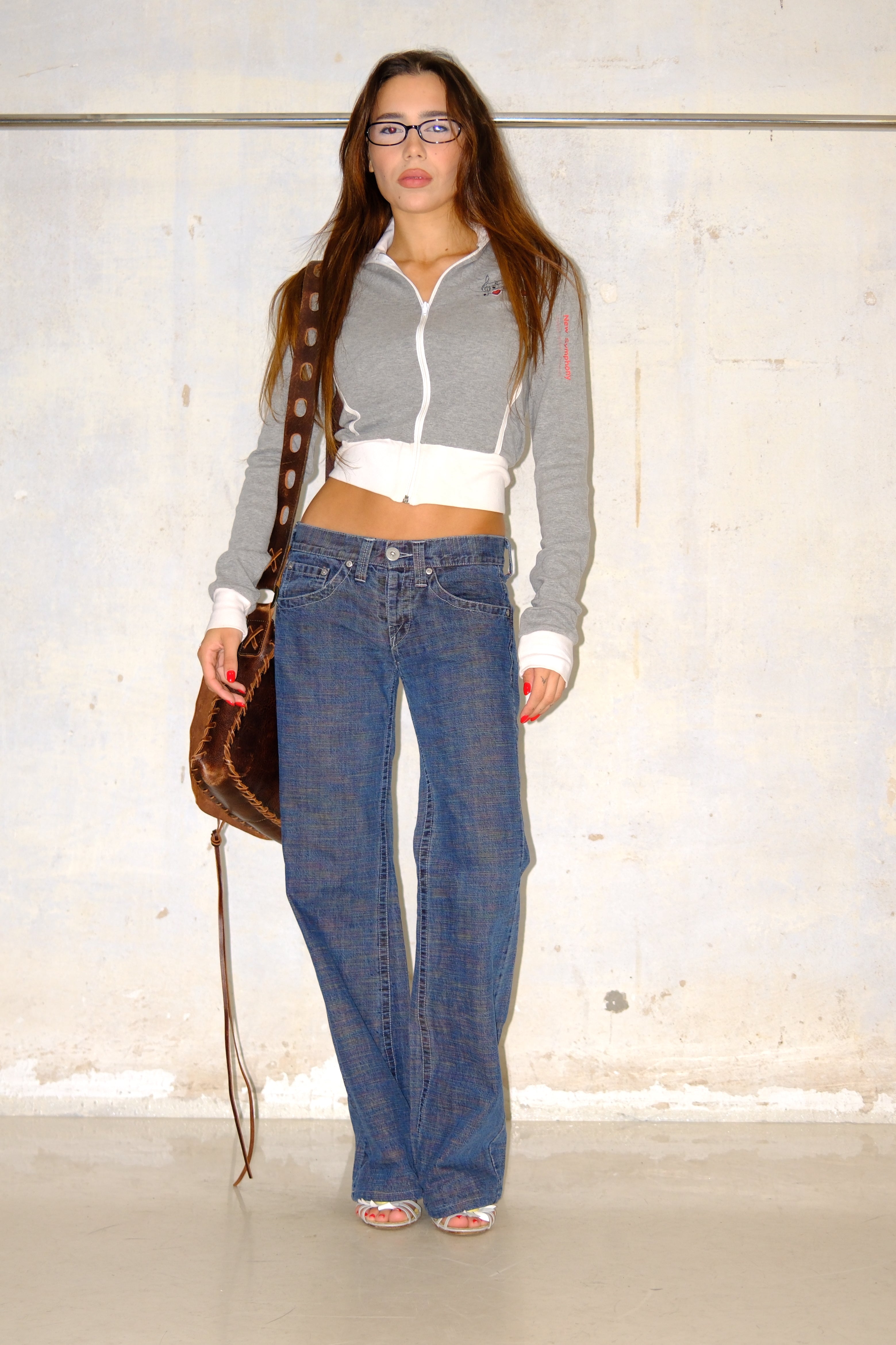 GRAPHIC CUTE ZIPPER JACKET