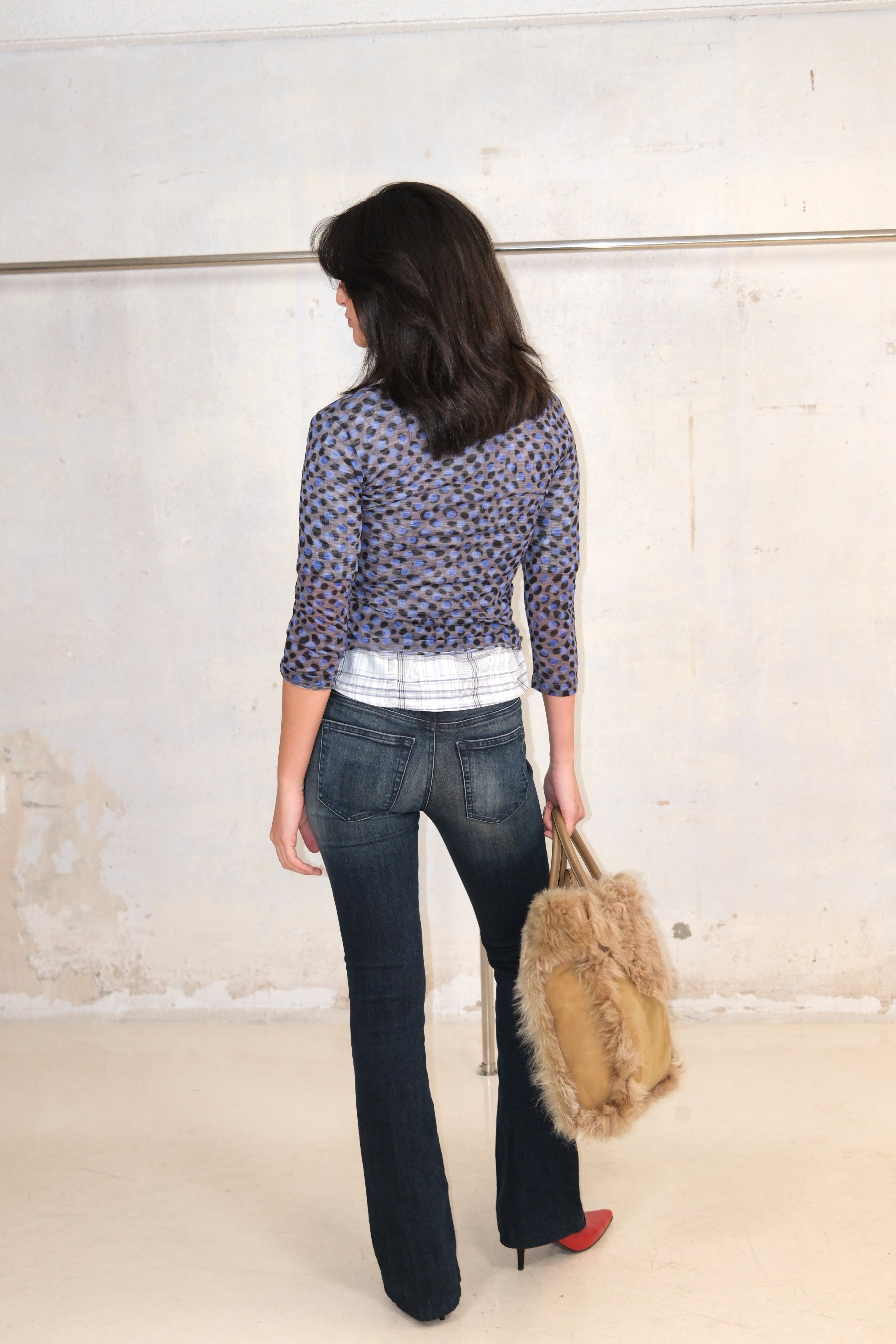 ICEBERG POLKA DOT TOP
