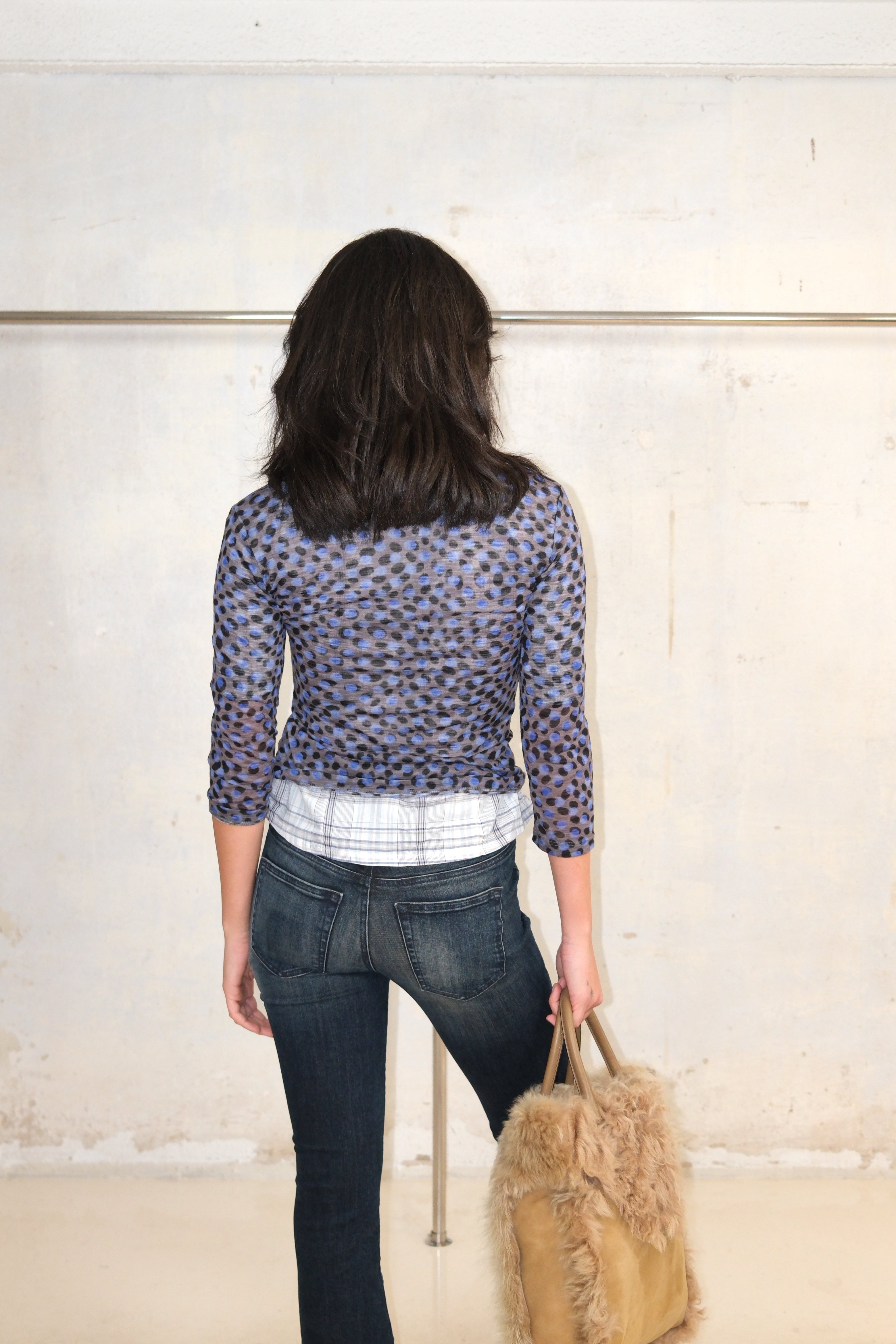 ICEBERG POLKA DOT TOP