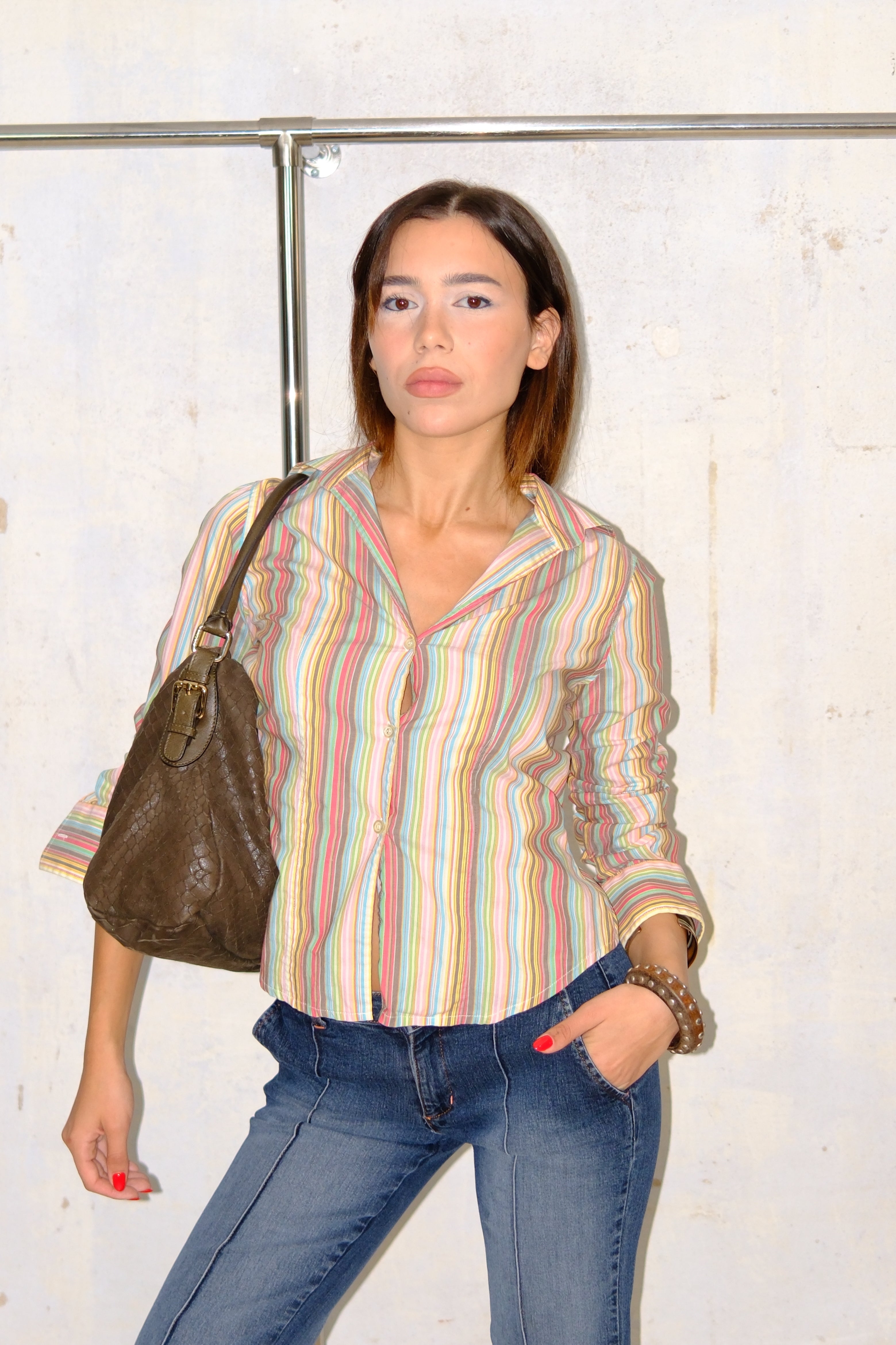UNITED COLORS OF BENETTON STRIPED SHIRT