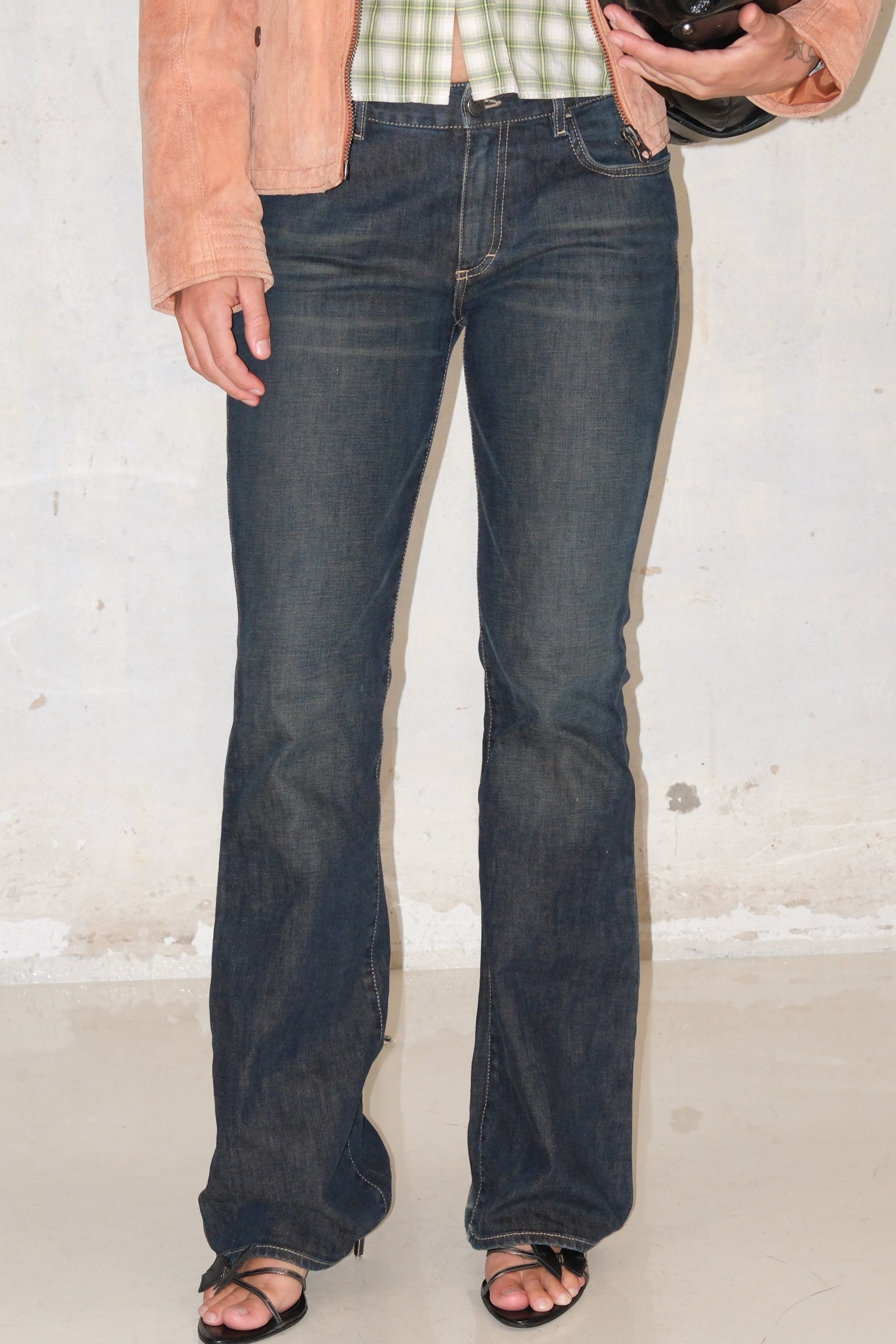 Gas Deep Blue Jeans Size 38