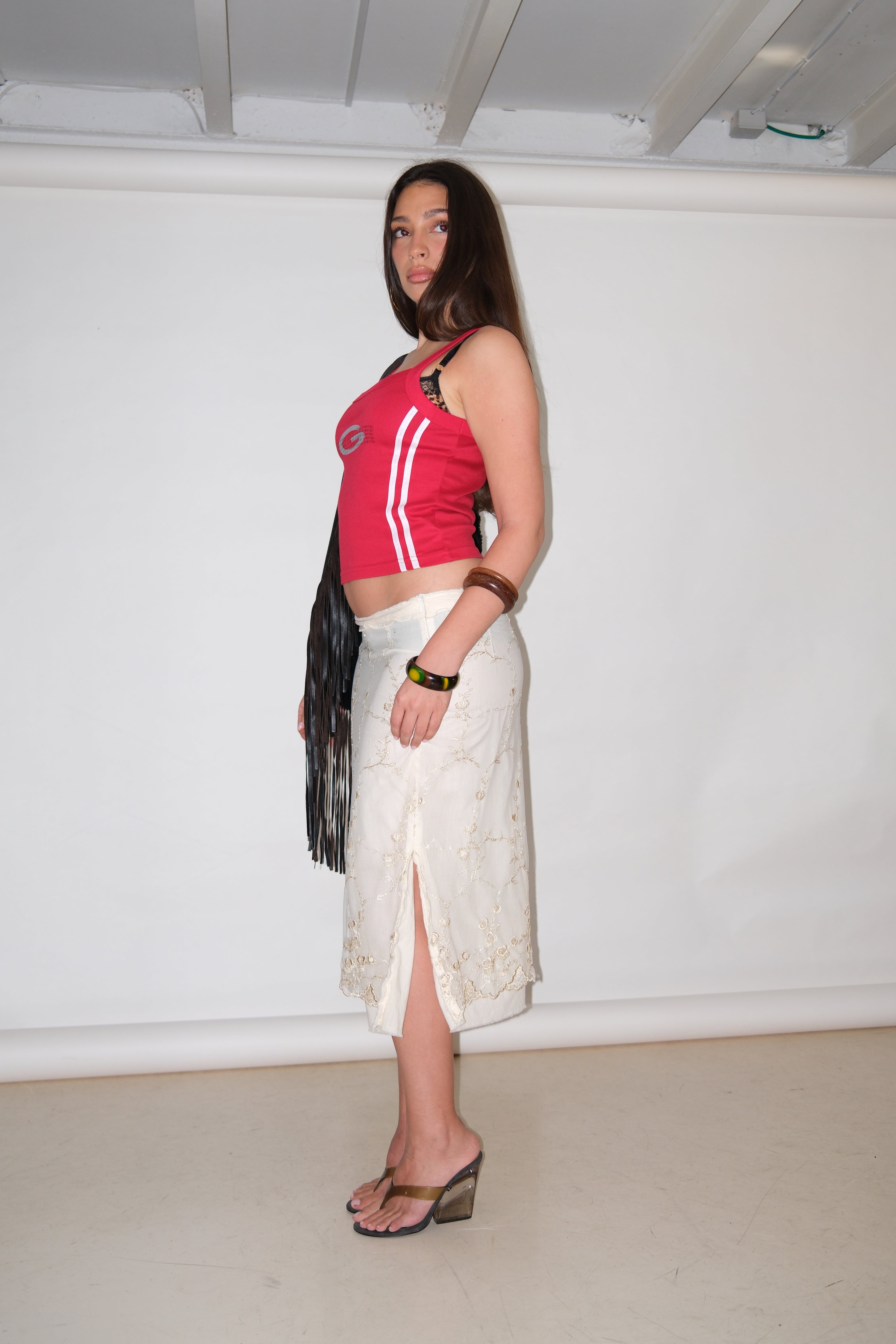 ITALIAN GOLD DETAIL SKIRT