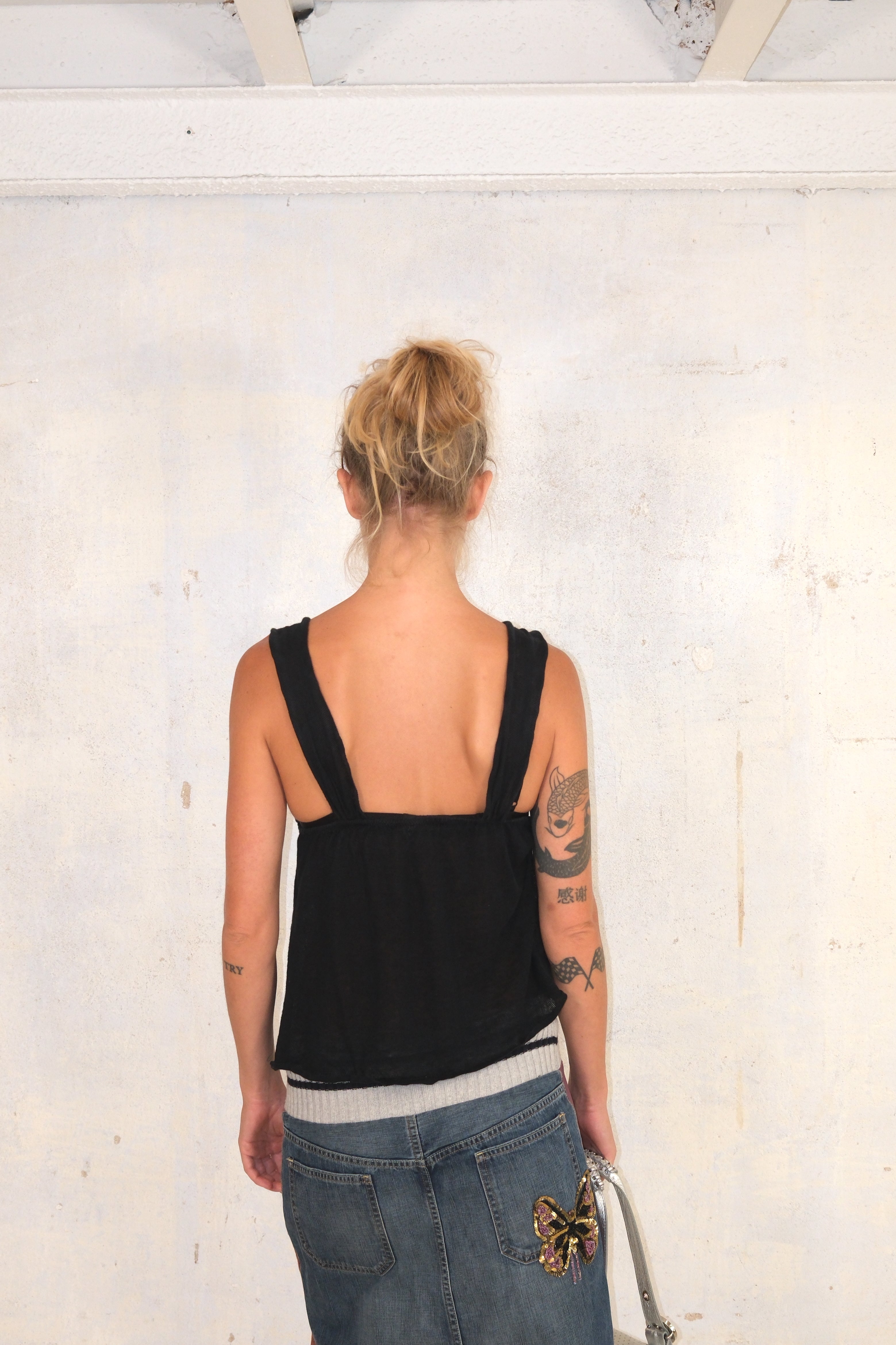 Cute Black Cami Top