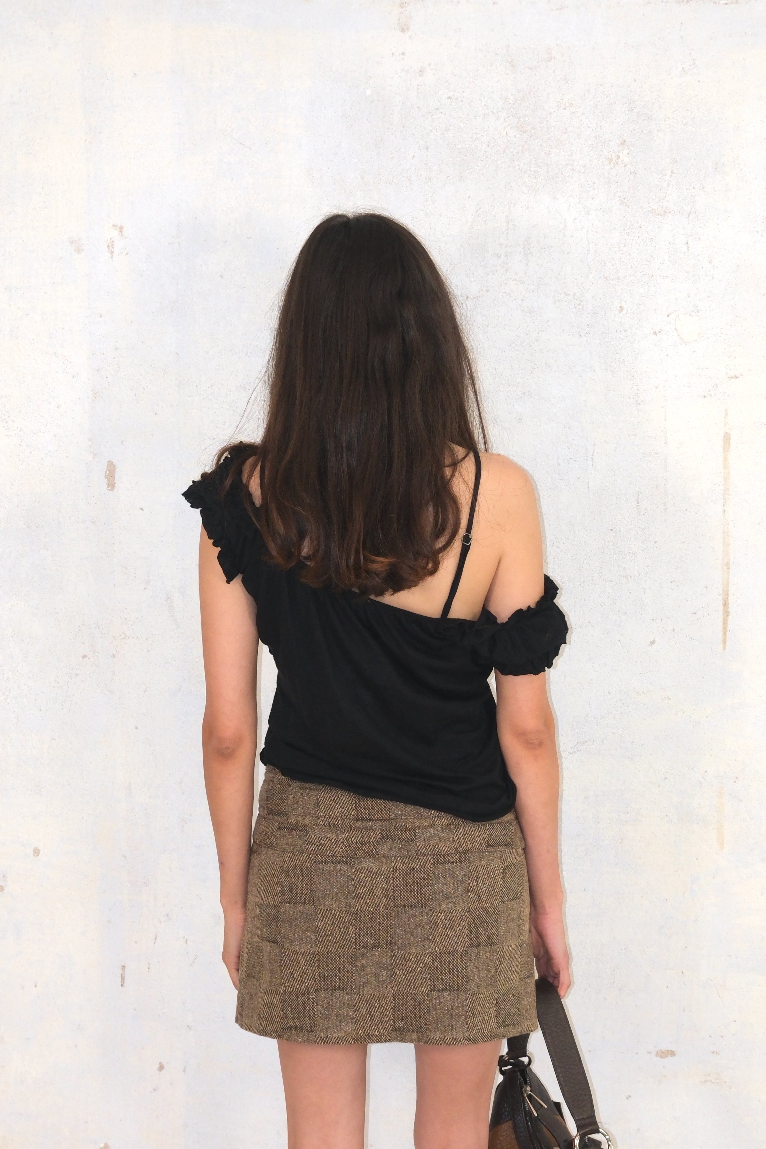 Little Black Top With Ties
