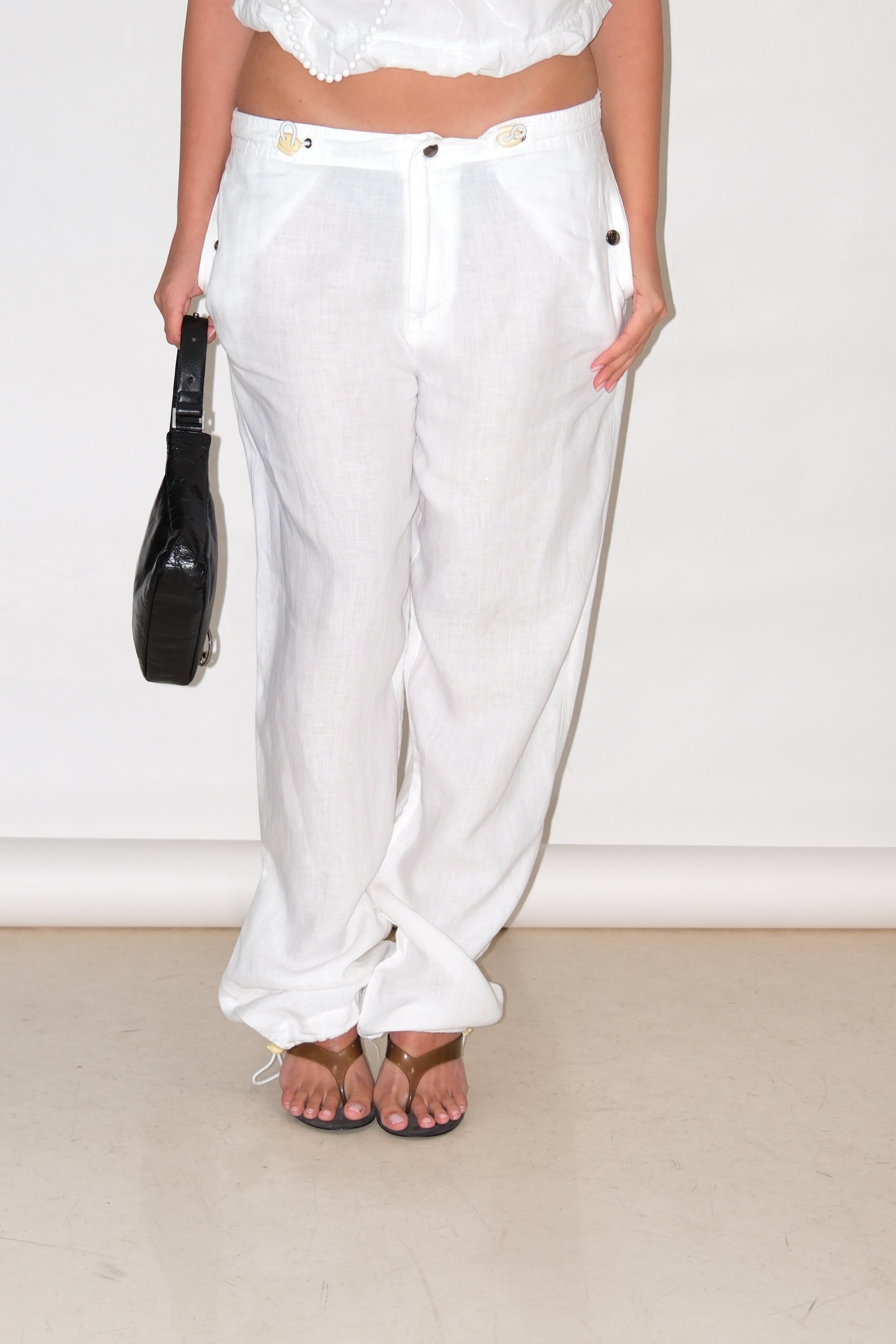 LINEN CHILL PANTS SIZE 40-42