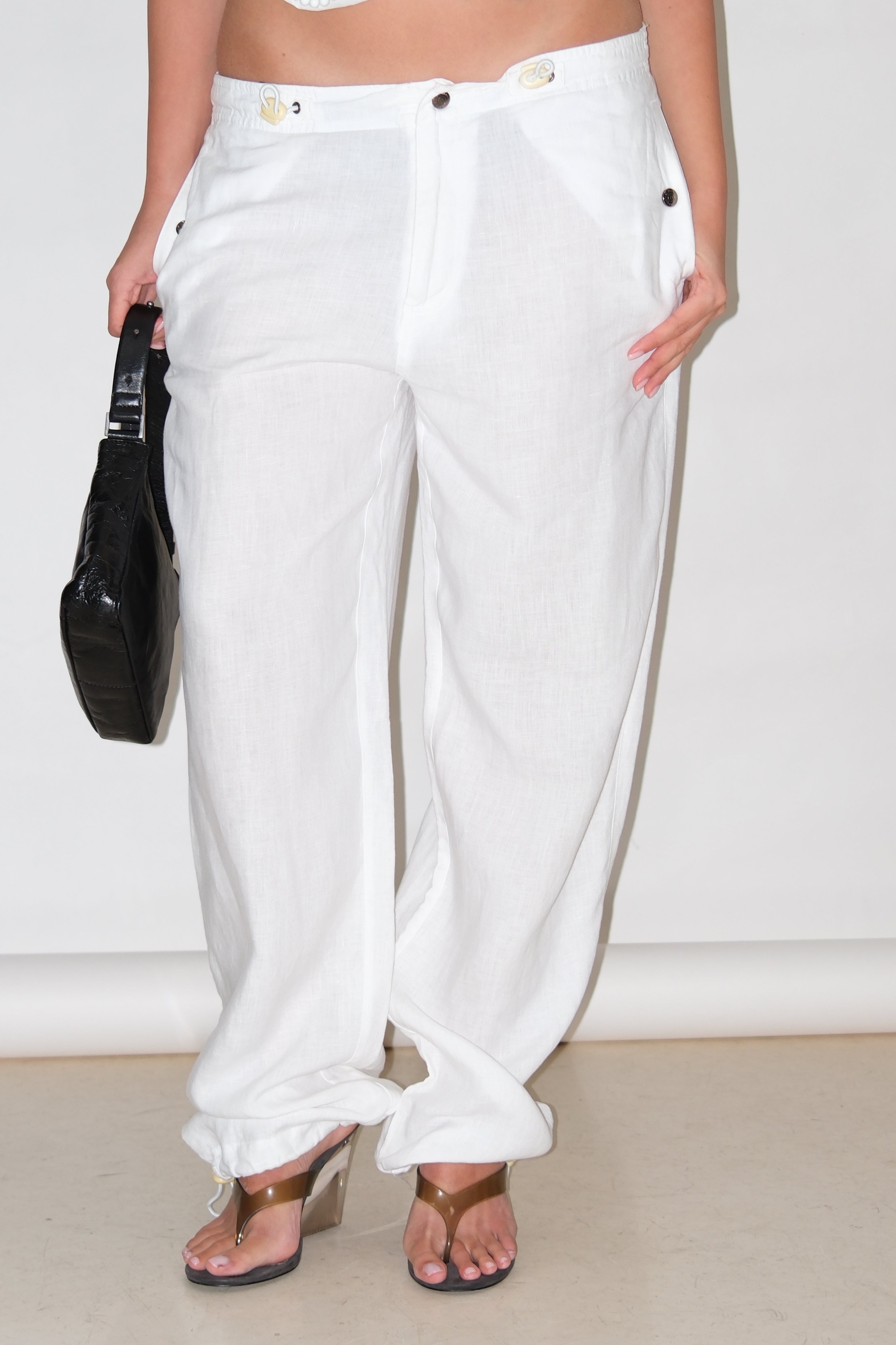 LINEN CHILL PANTS SIZE 40-42