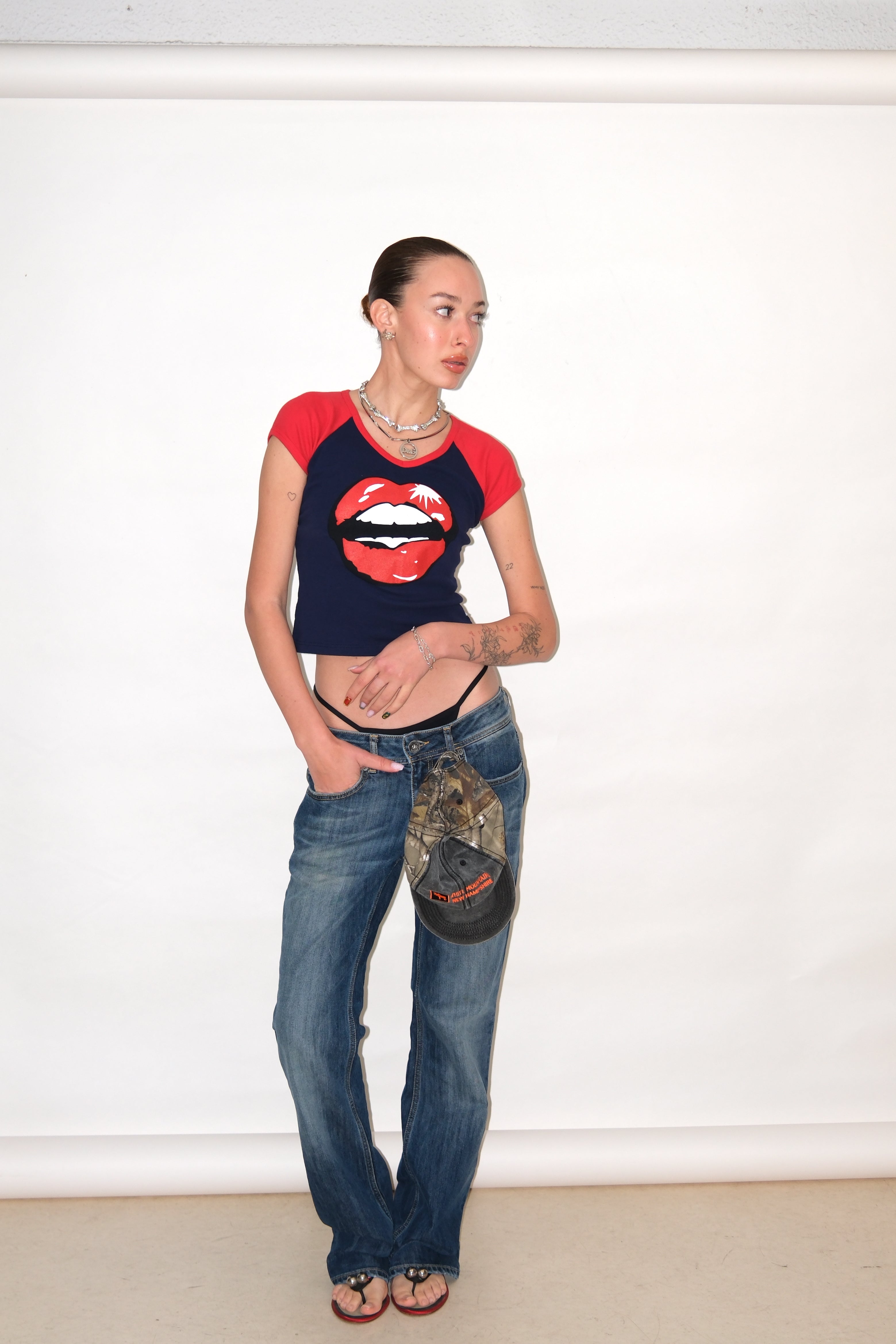 HILFIGER DENIM LOW RISE JEANS SIZE 38