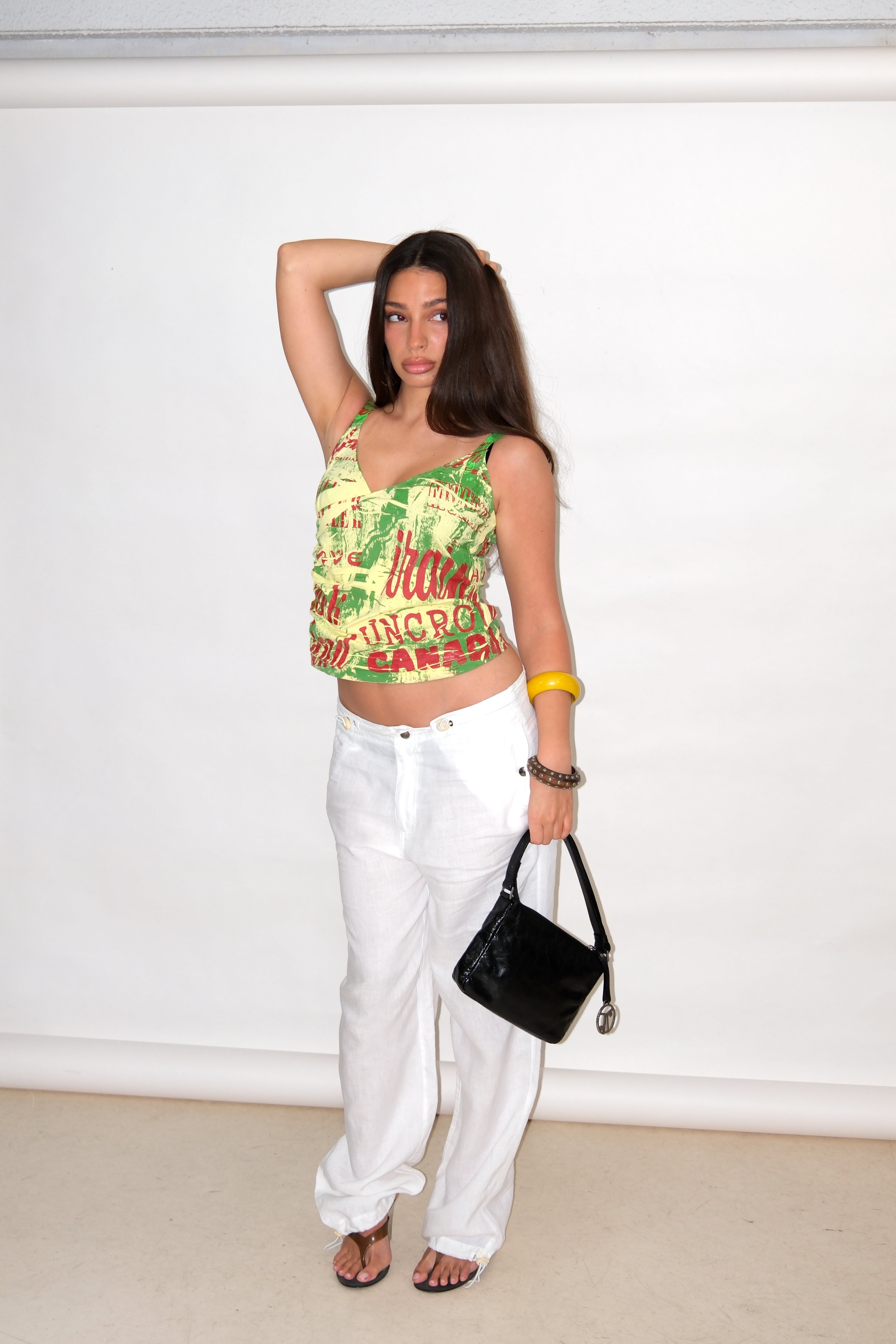 SUMMER TONES GRAPHIC TOP