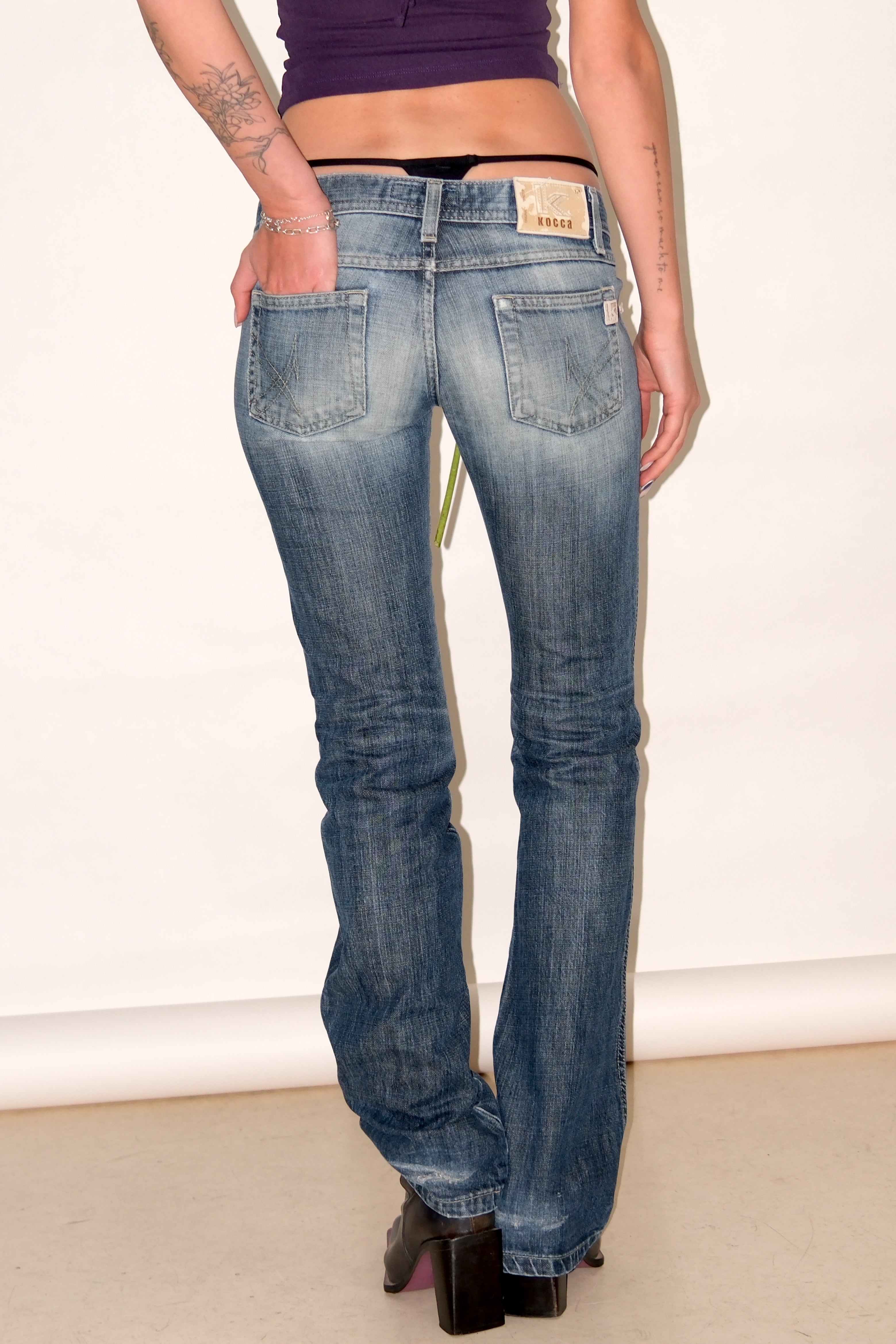 LOW RISE CLASSIC JEANS SIZE 34-35