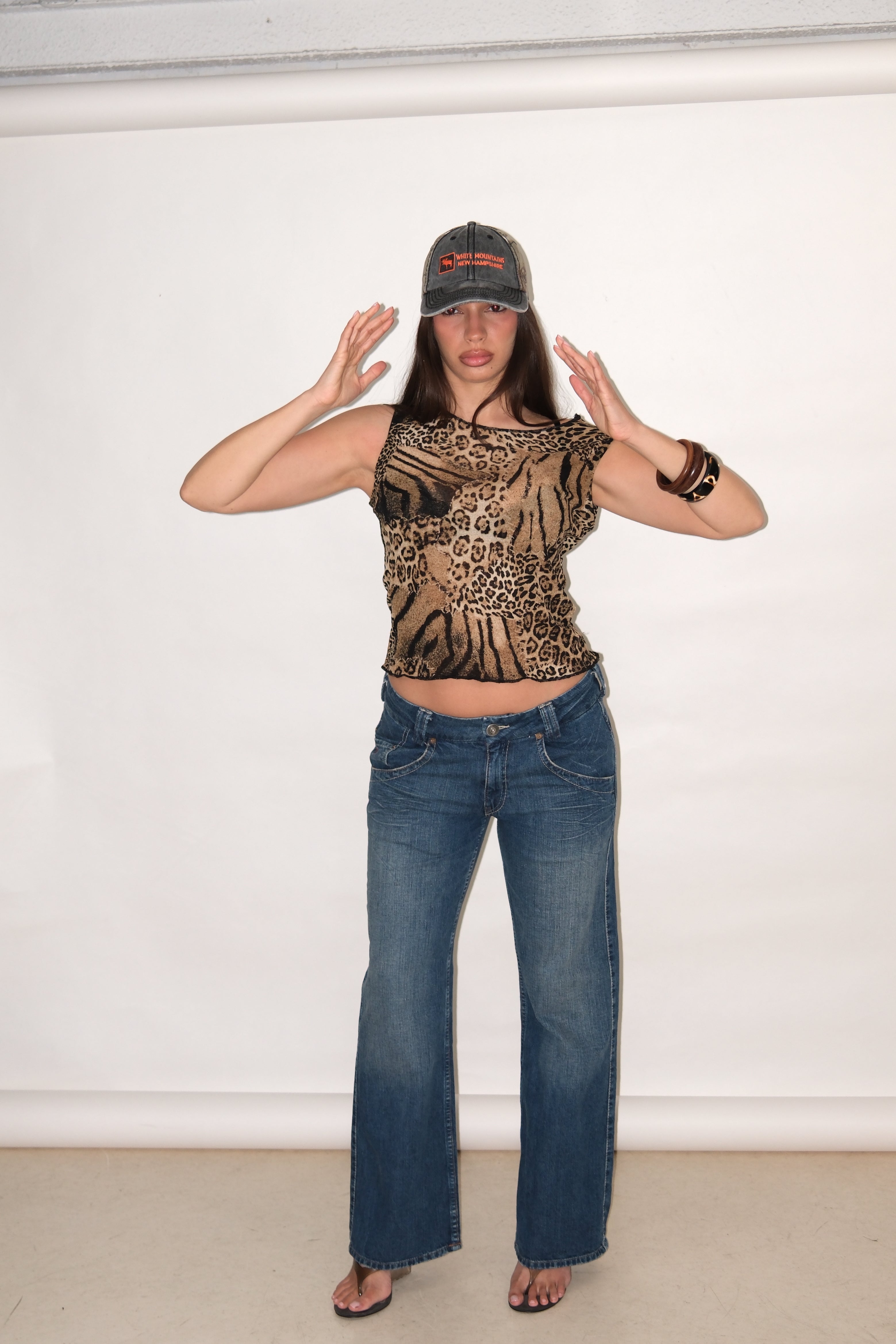 ANIMAL PRINT TOP