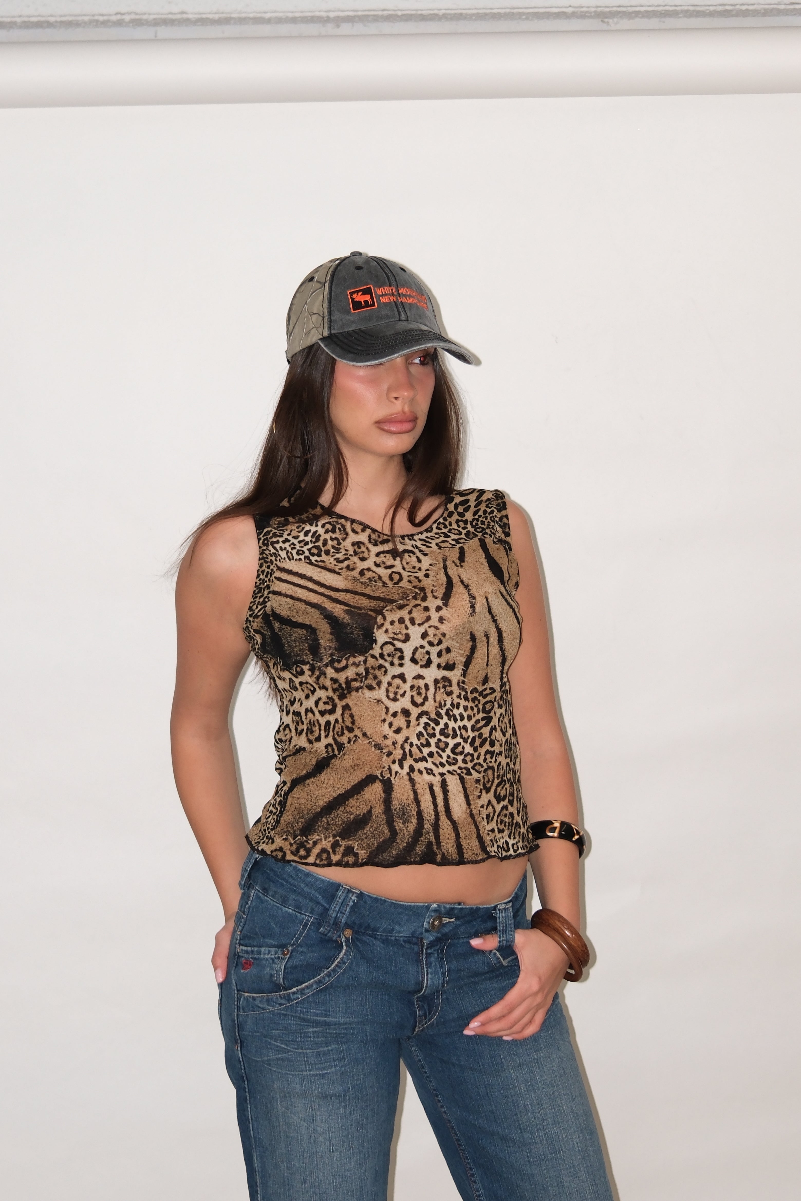 ANIMAL PRINT TOP