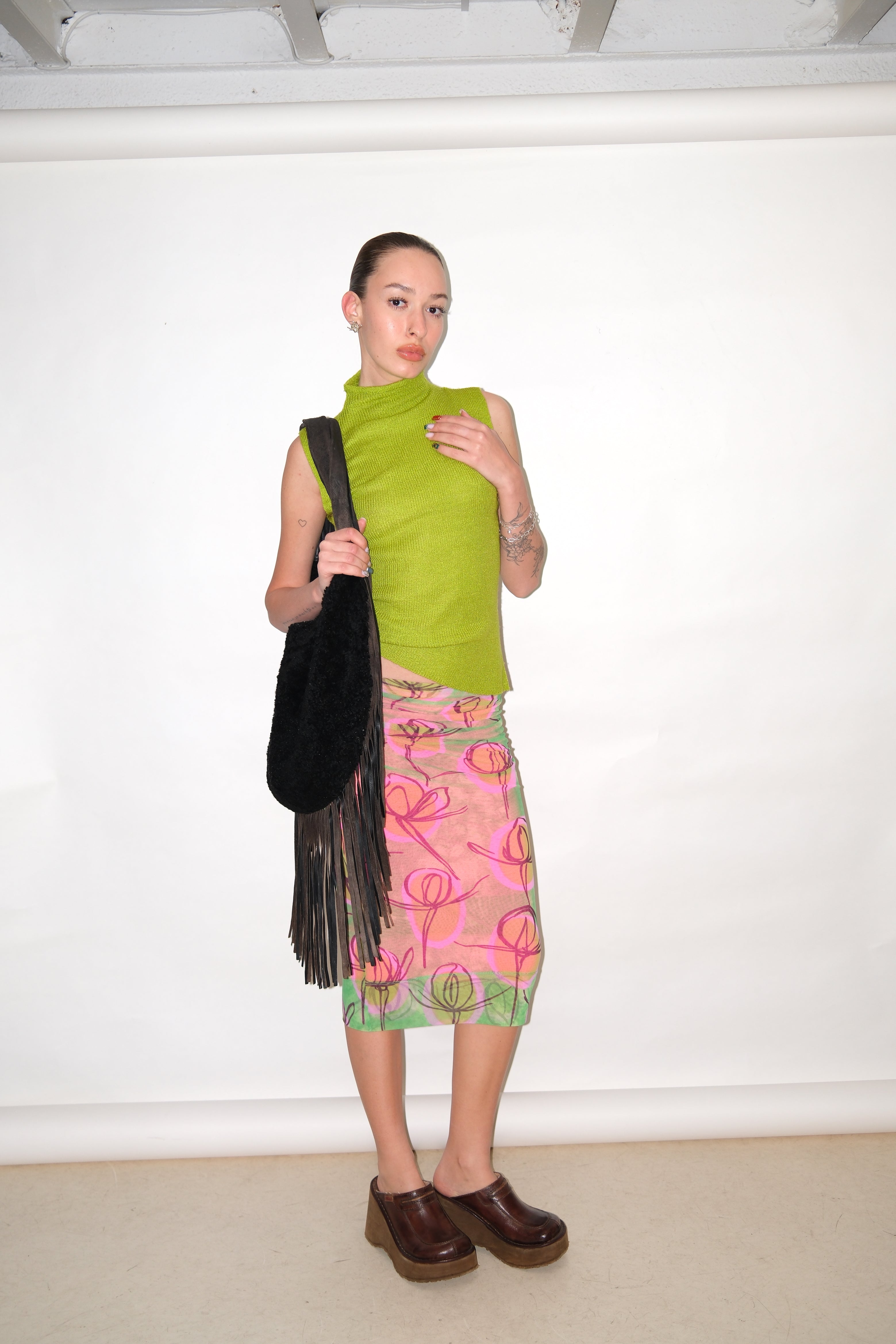 PLEIN SUD PRINTED SKIRT/DRESS