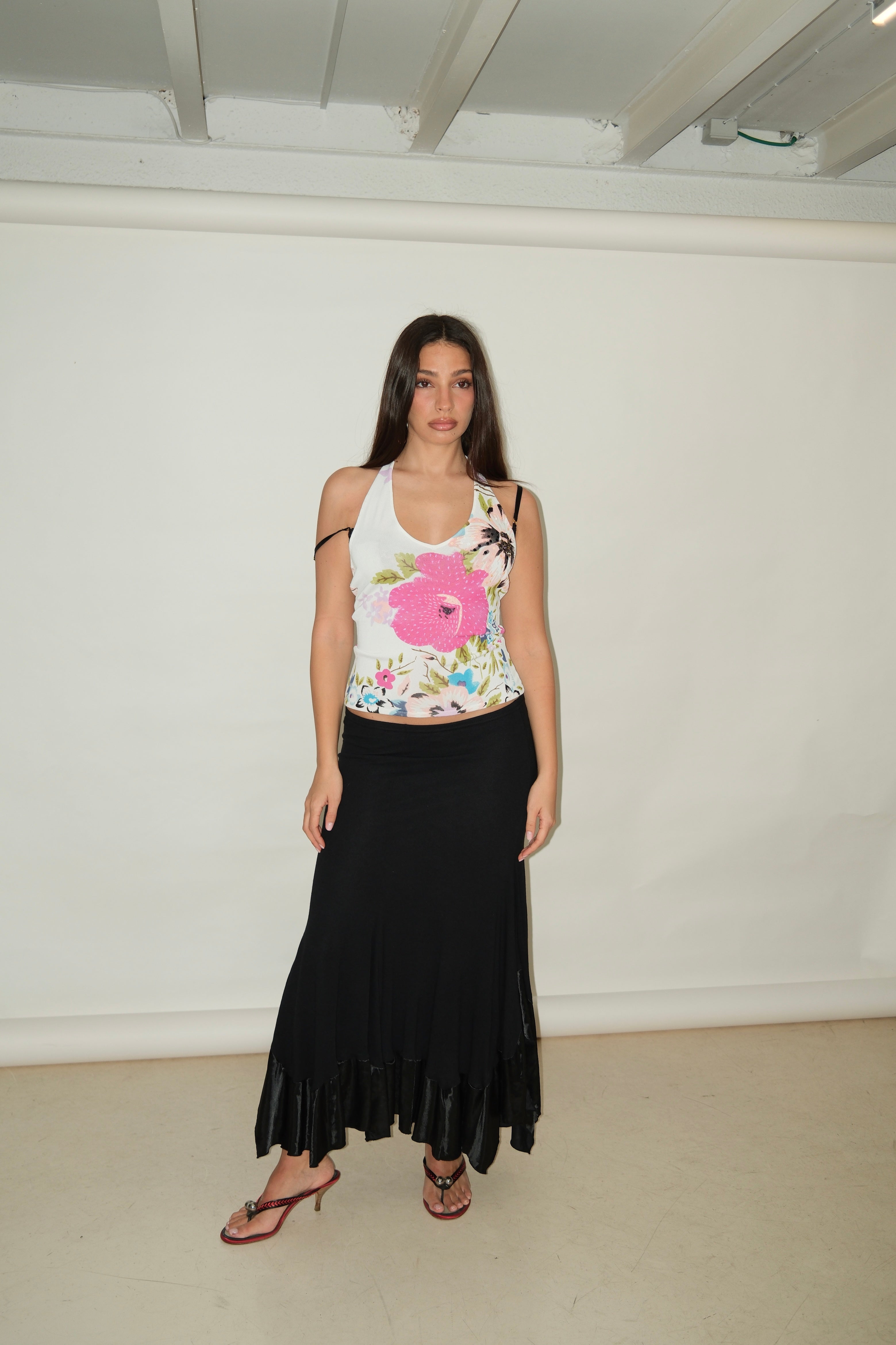 KNITTED SPRING TOP