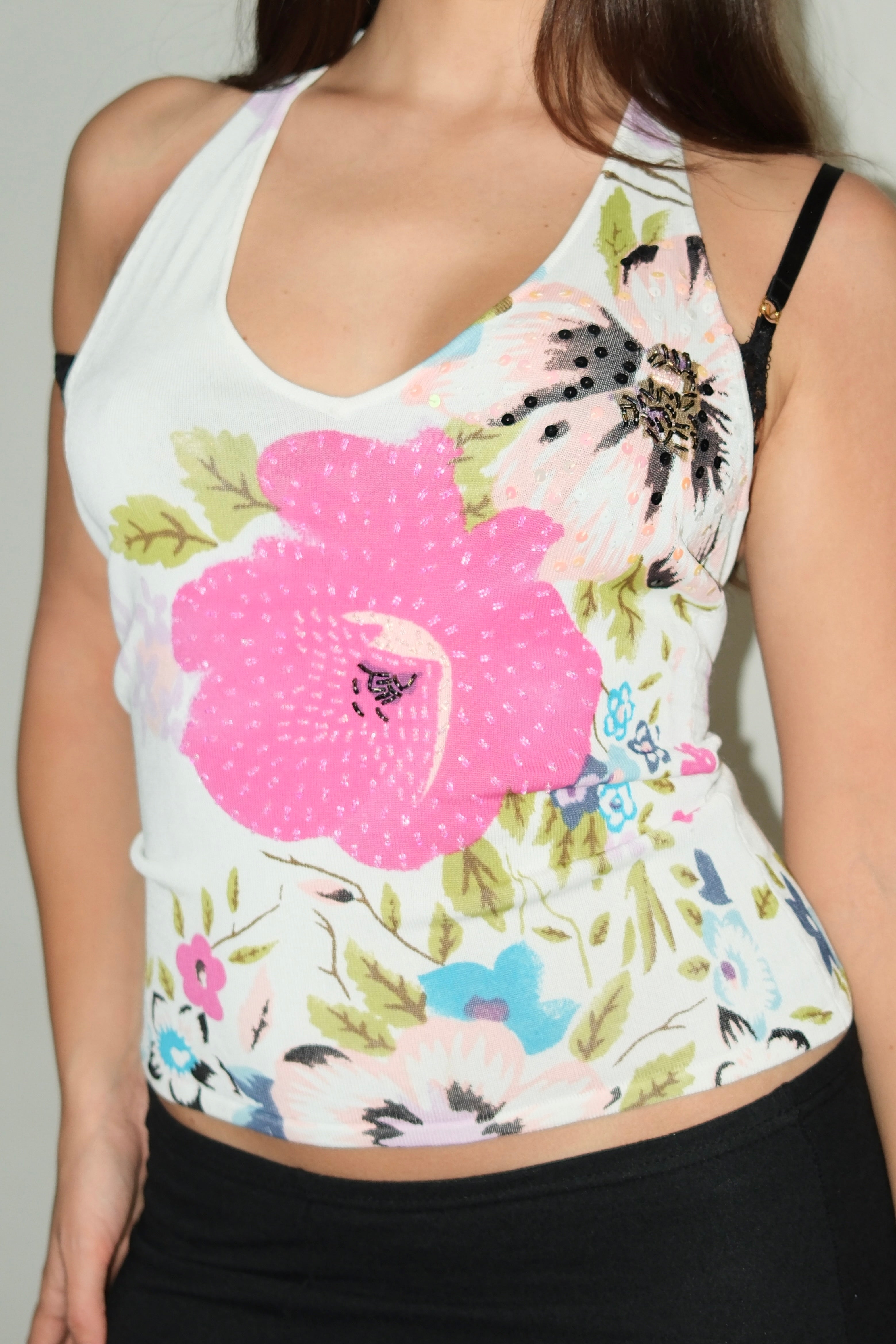 KNITTED SPRING TOP