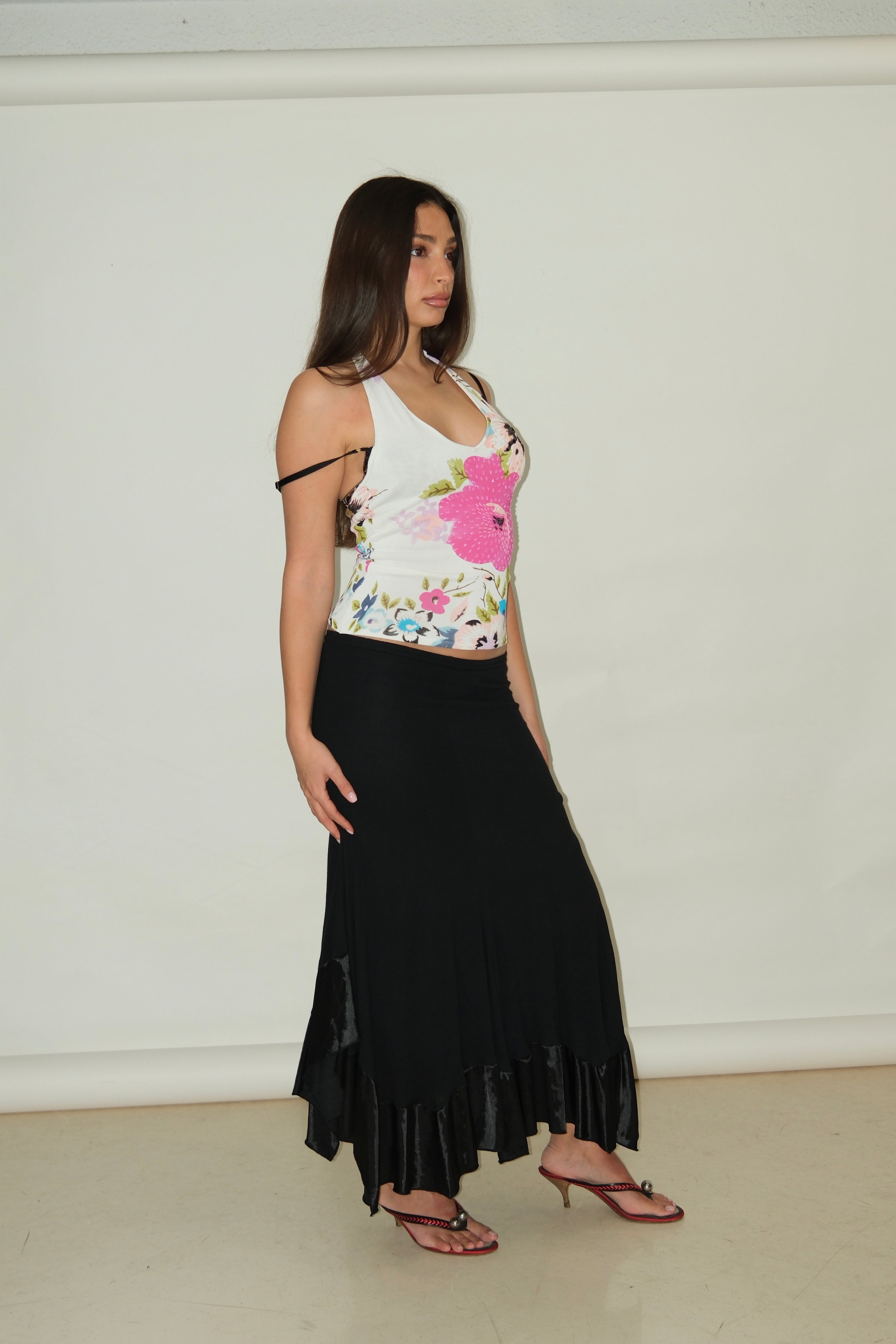 KNITTED SPRING TOP