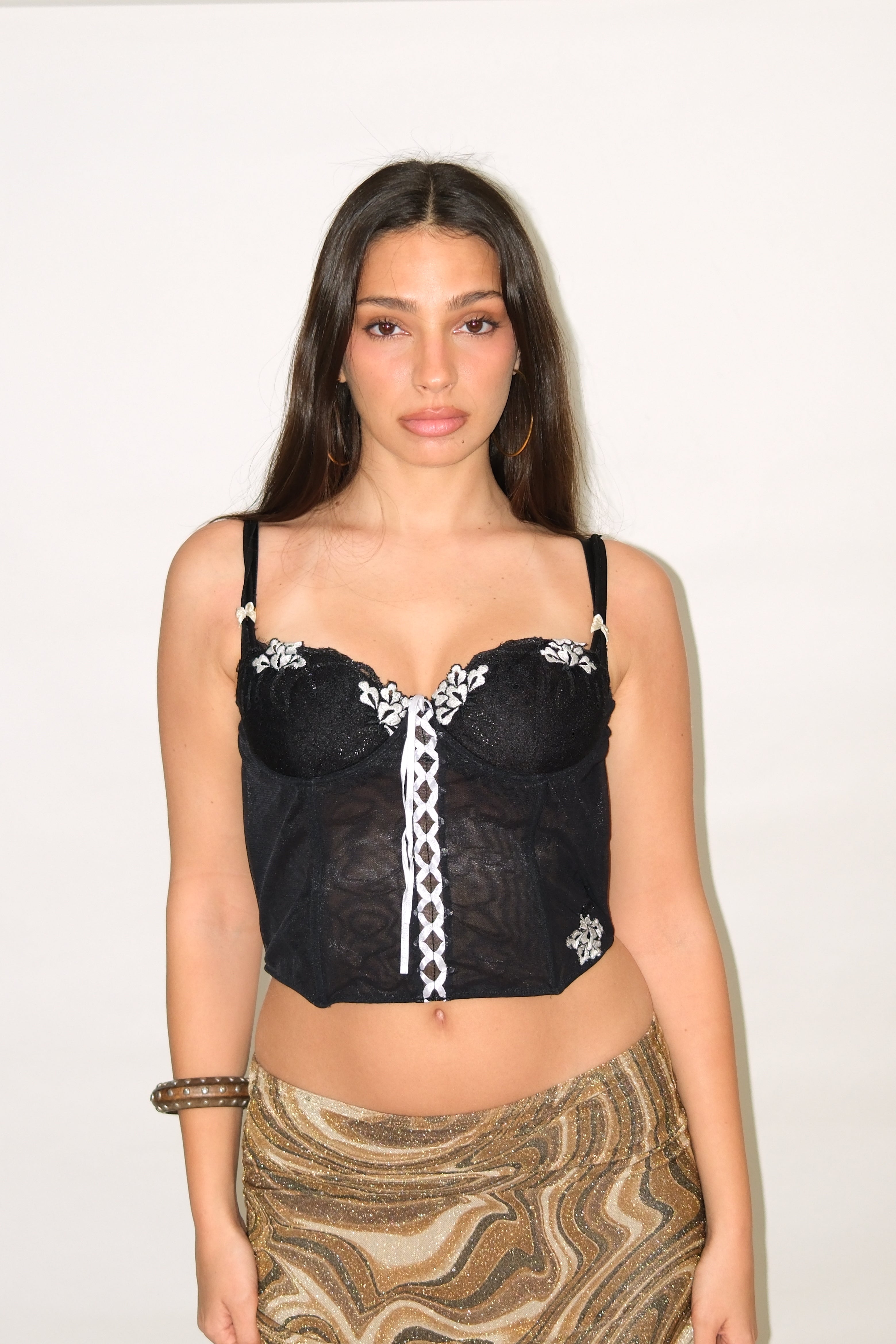 ROMANTIC SHEER CORSET