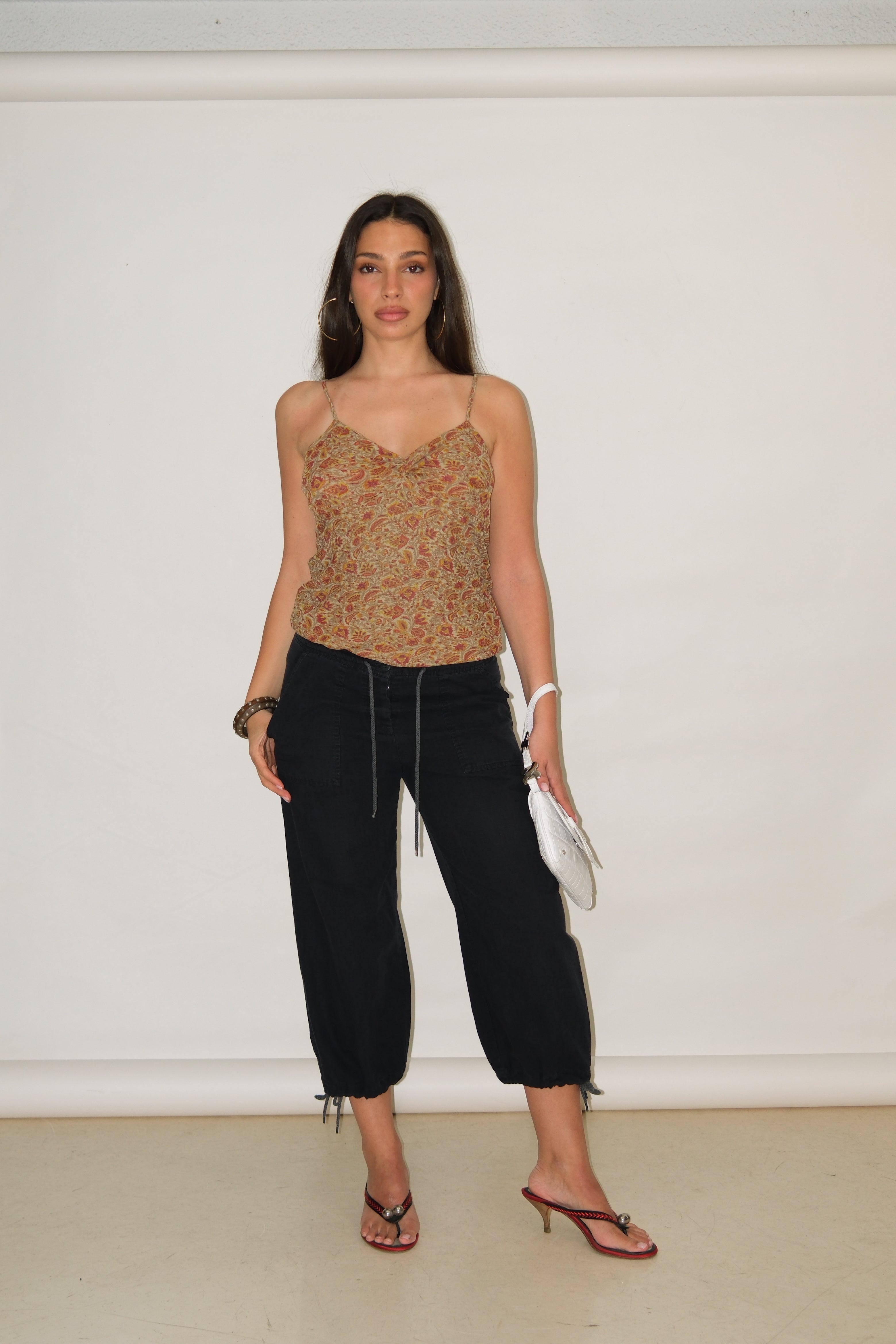 SILK SUMMER TOP