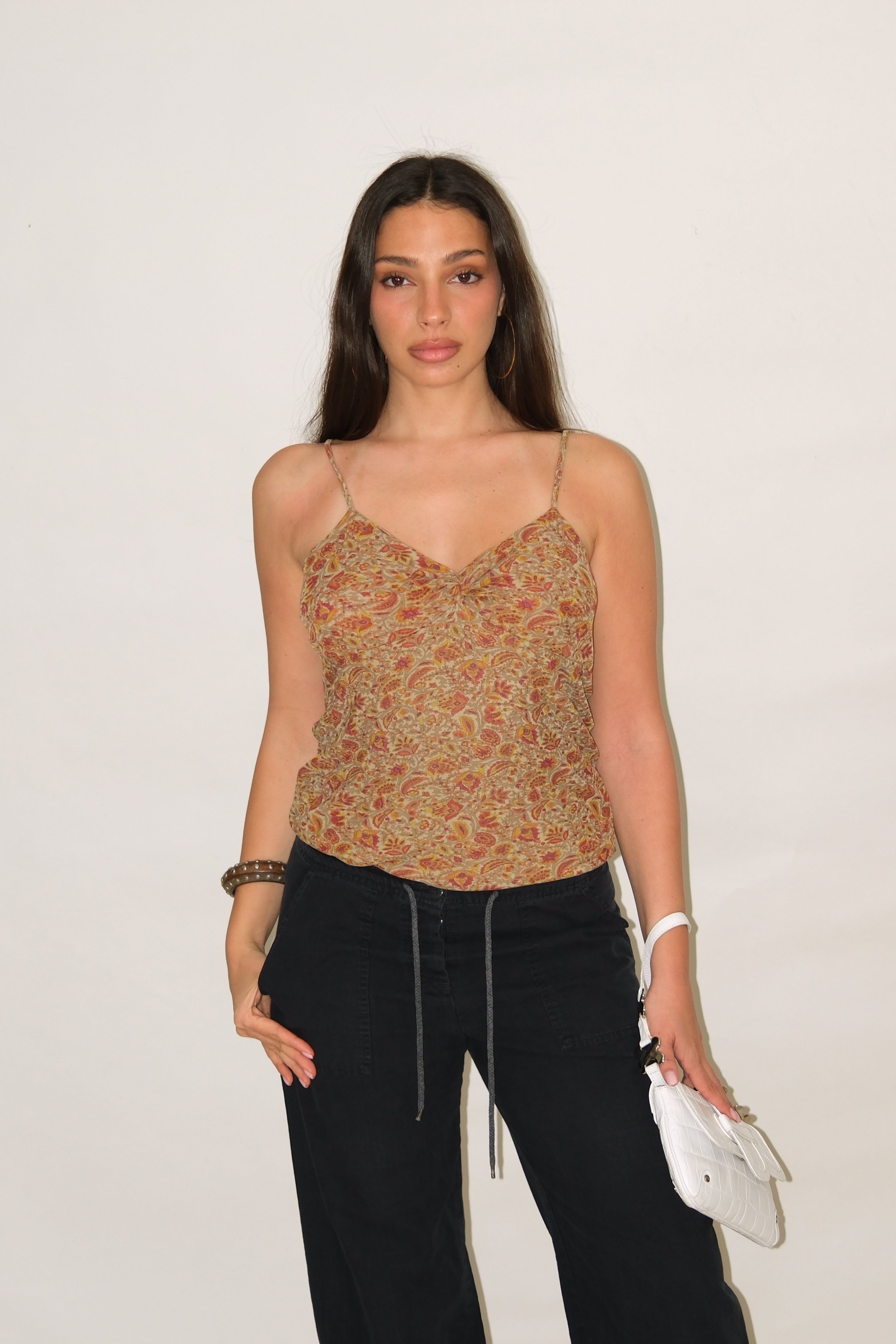 SILK SUMMER TOP