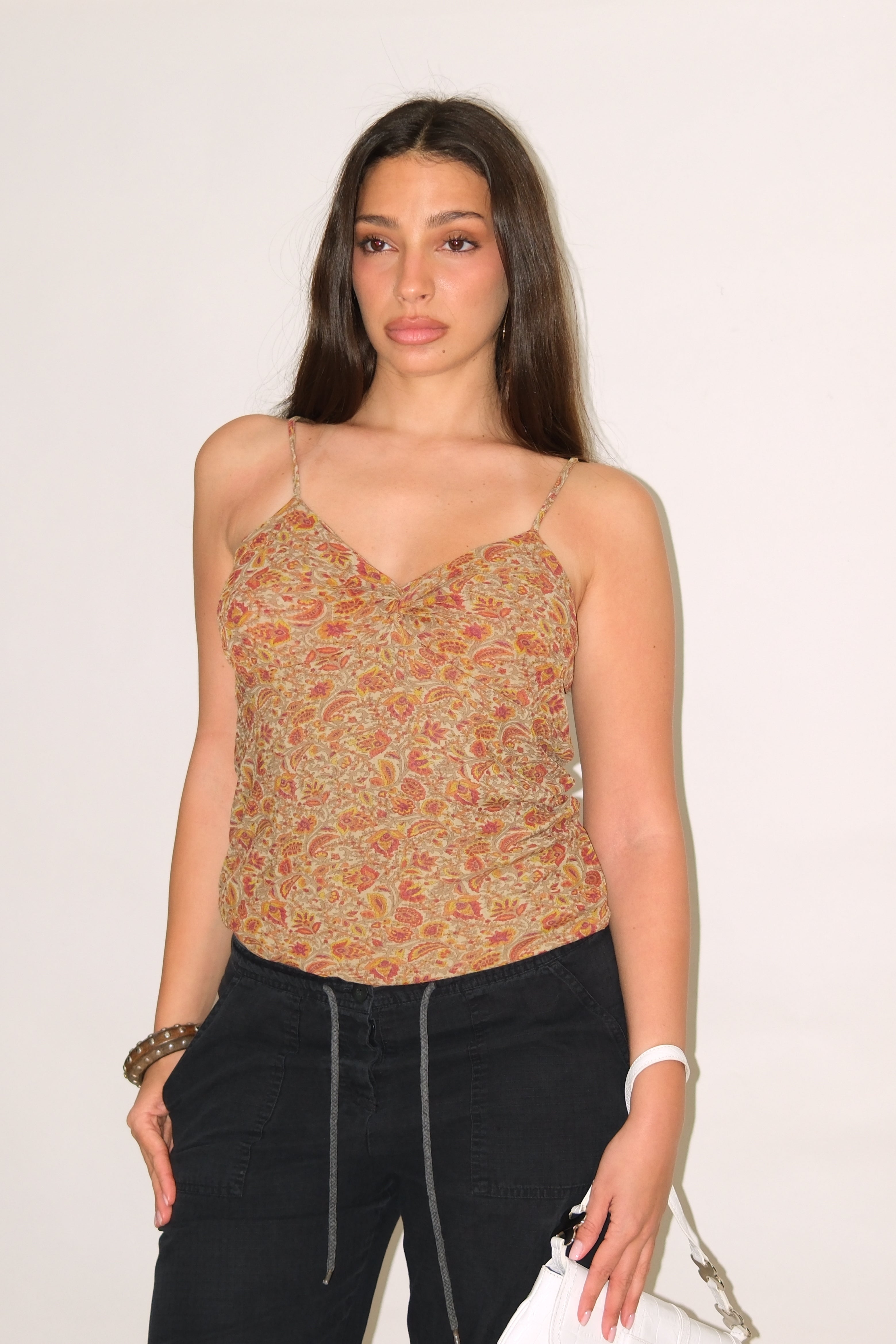 SILK SUMMER TOP