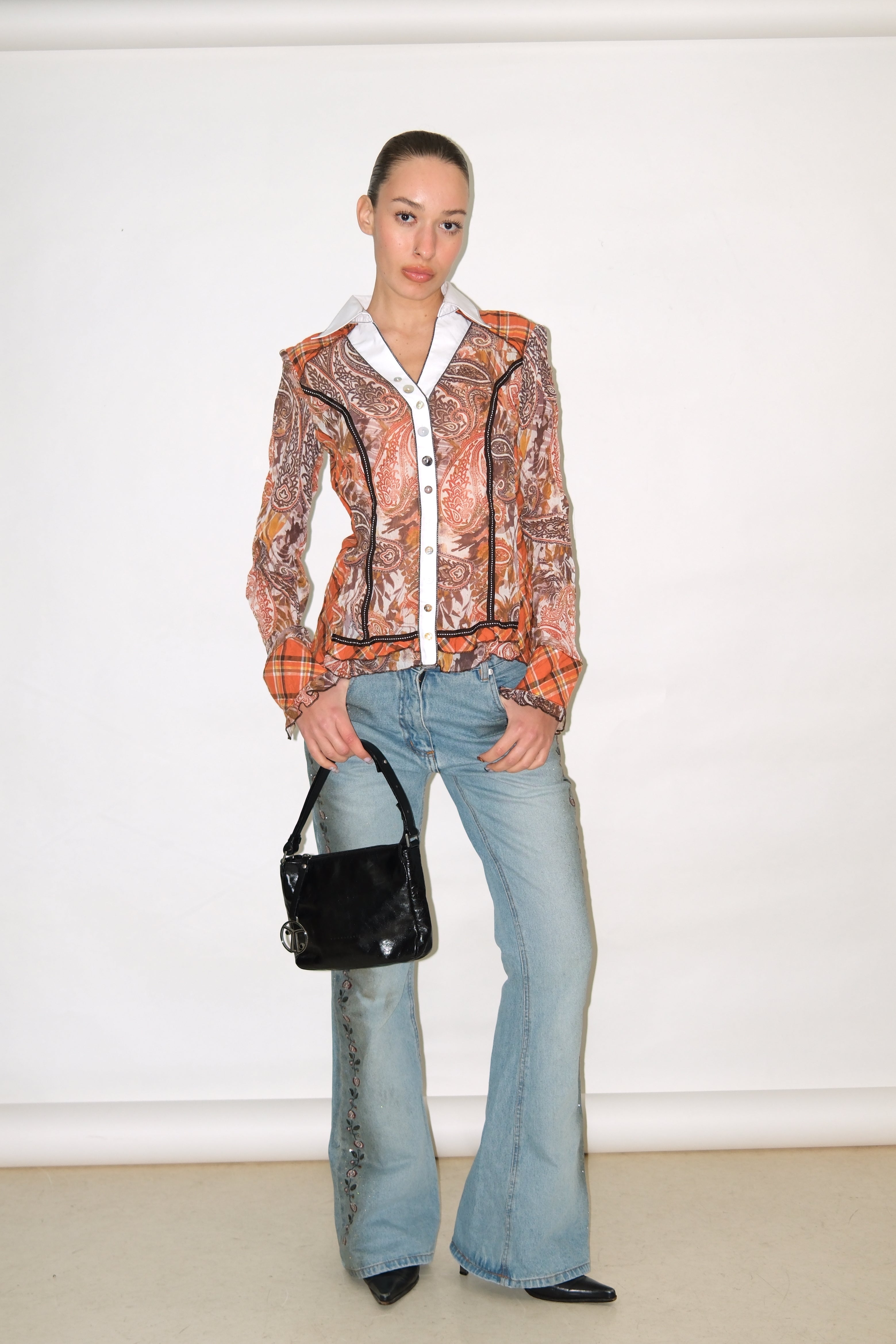 MIXED PATTERNS TOP