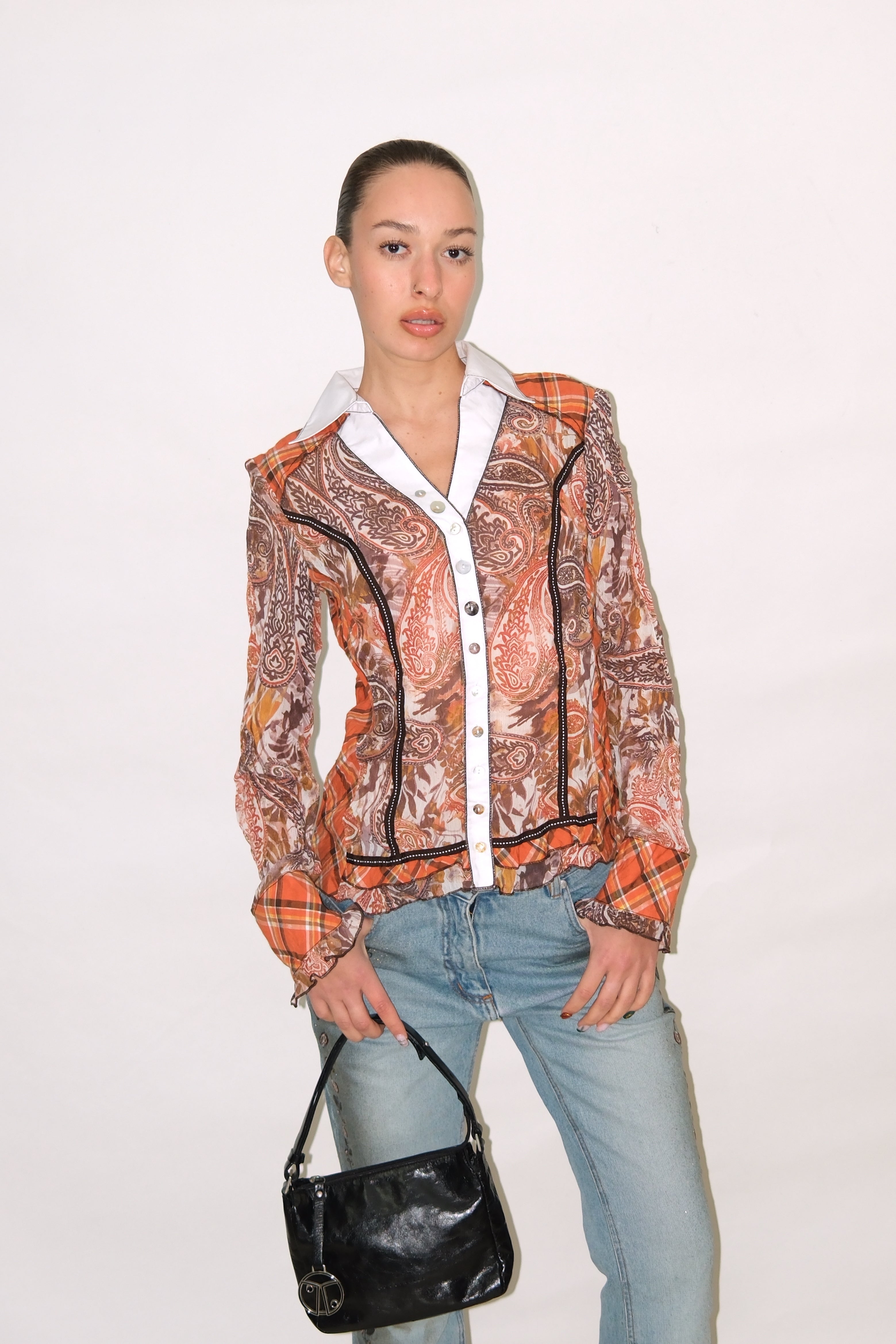 MIXED PATTERNS TOP