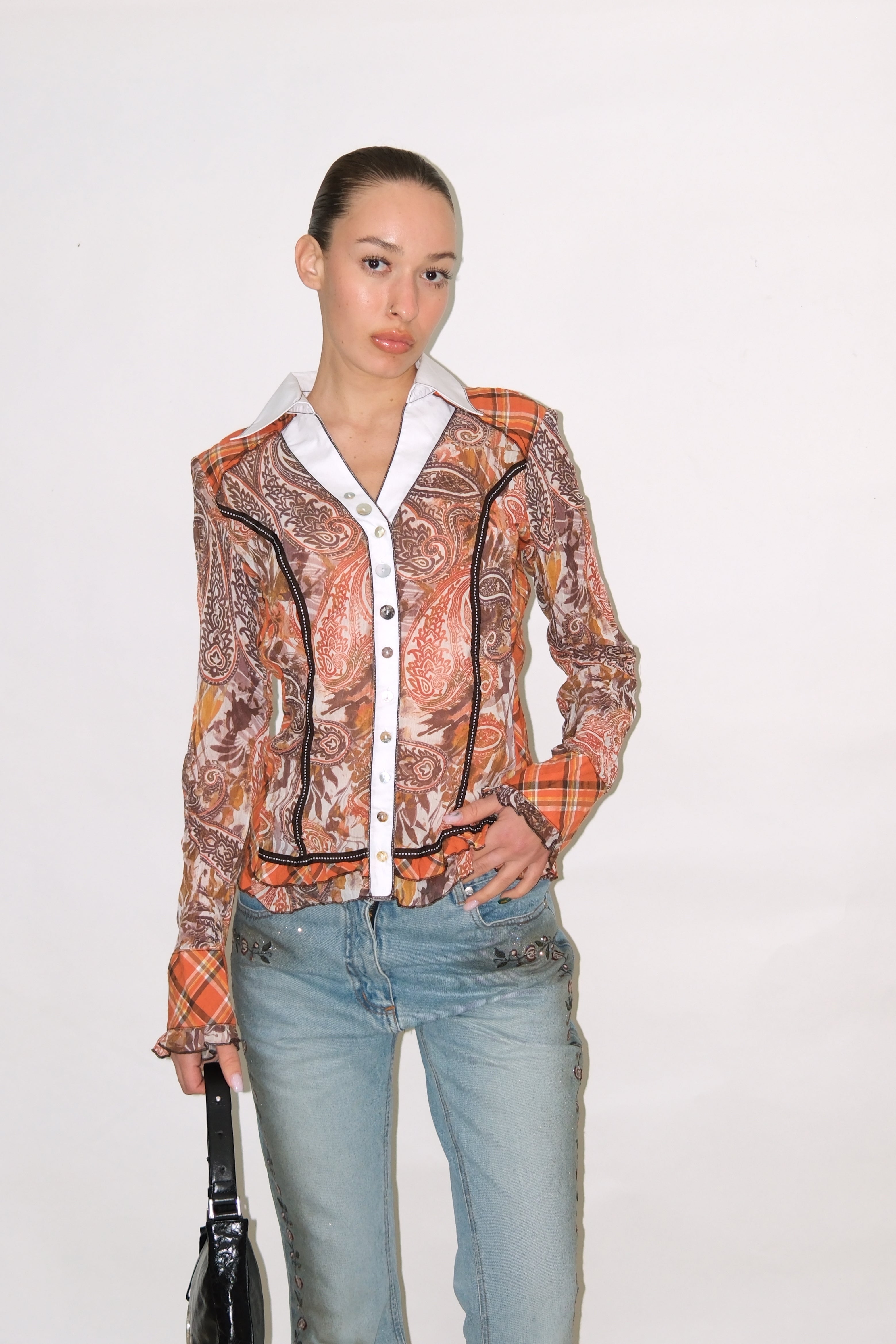 MIXED PATTERNS TOP