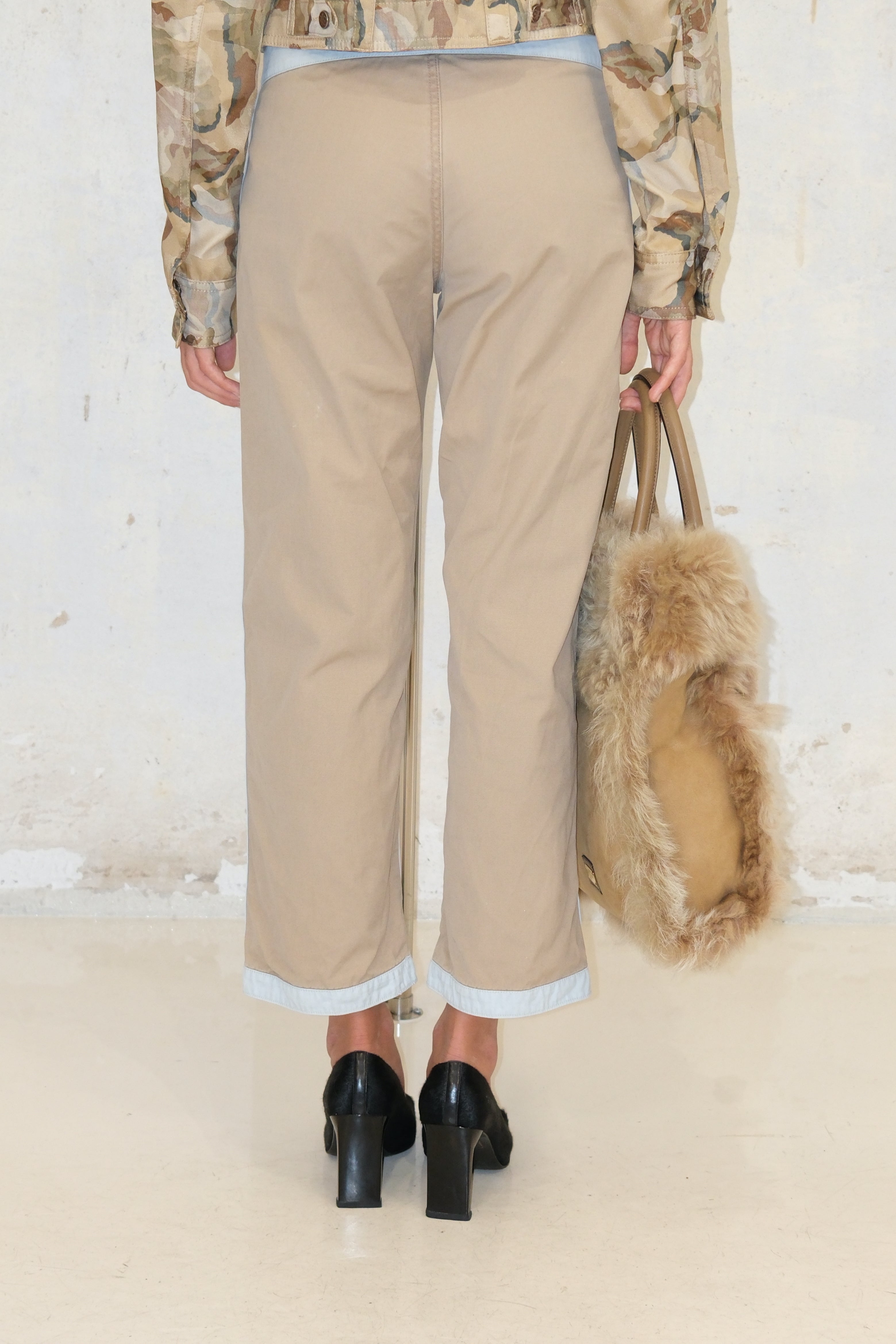 PASTEL TRIPLE COLOR SPORTY PANTS SIZE 36