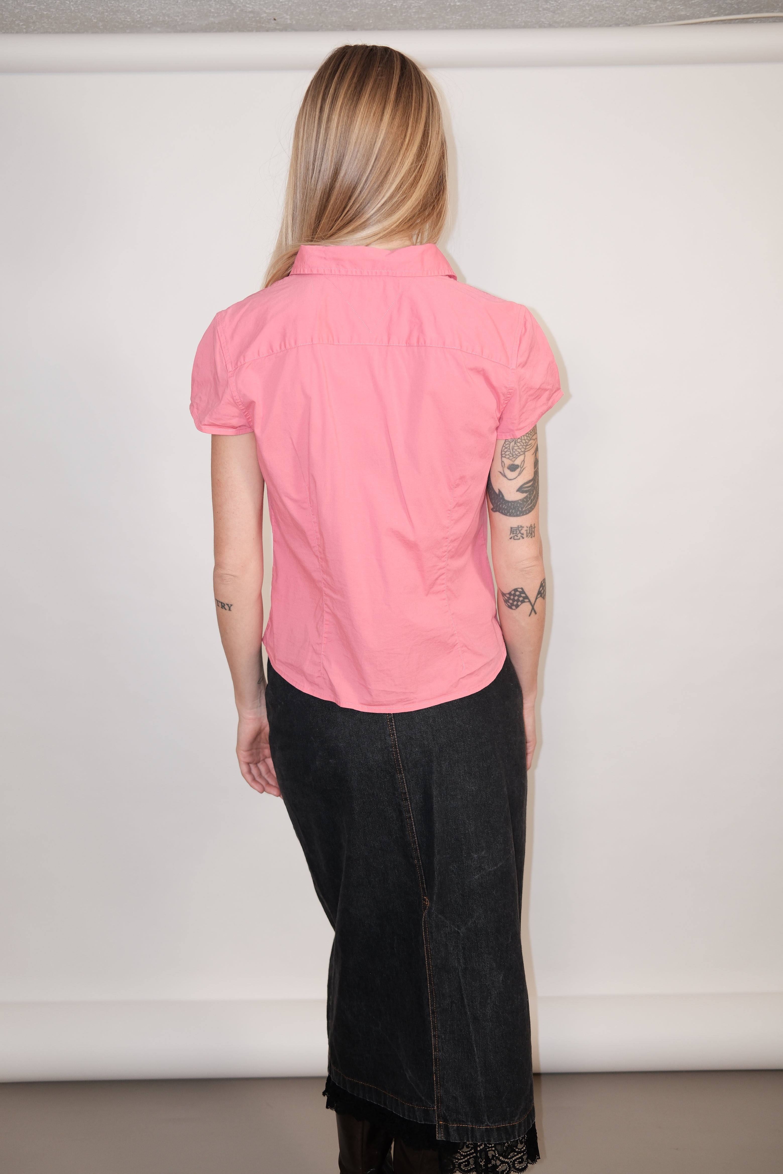 Tommy Hilfiger Pink Button-Up Shirt