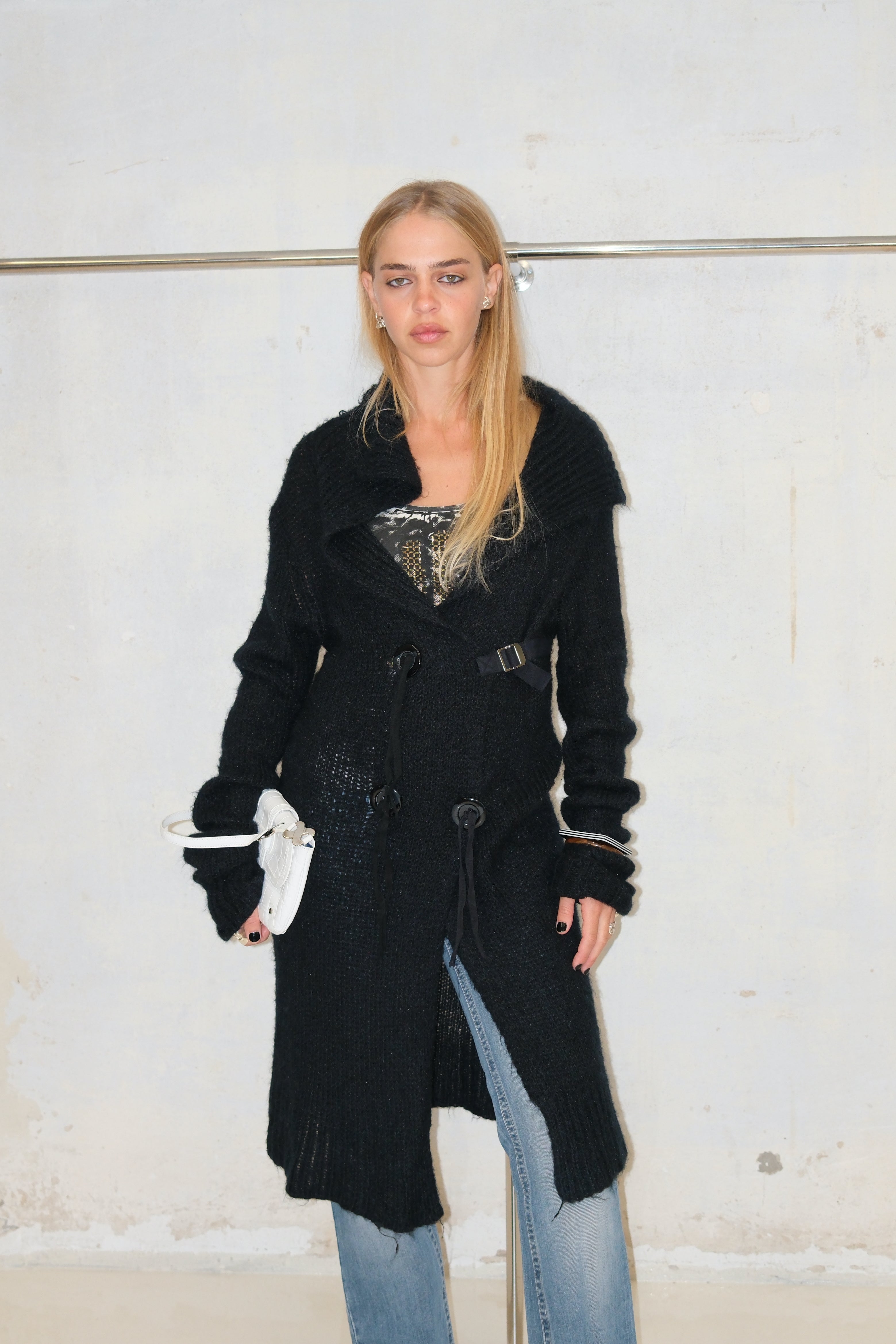 DREAMY SOFT MOHAIR LONG CARDIGAN