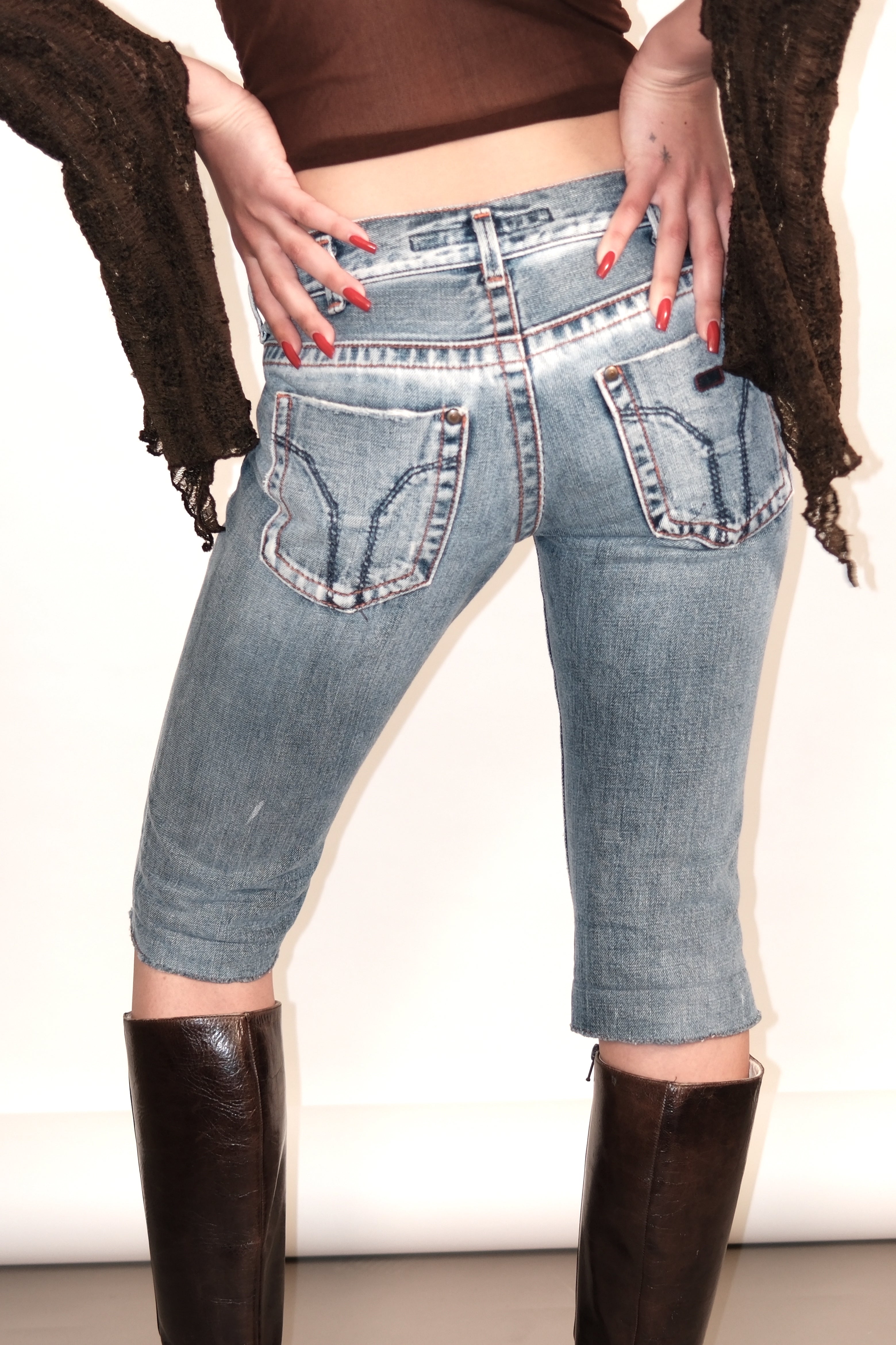 Miss Sixty Capri Jeans Size 26