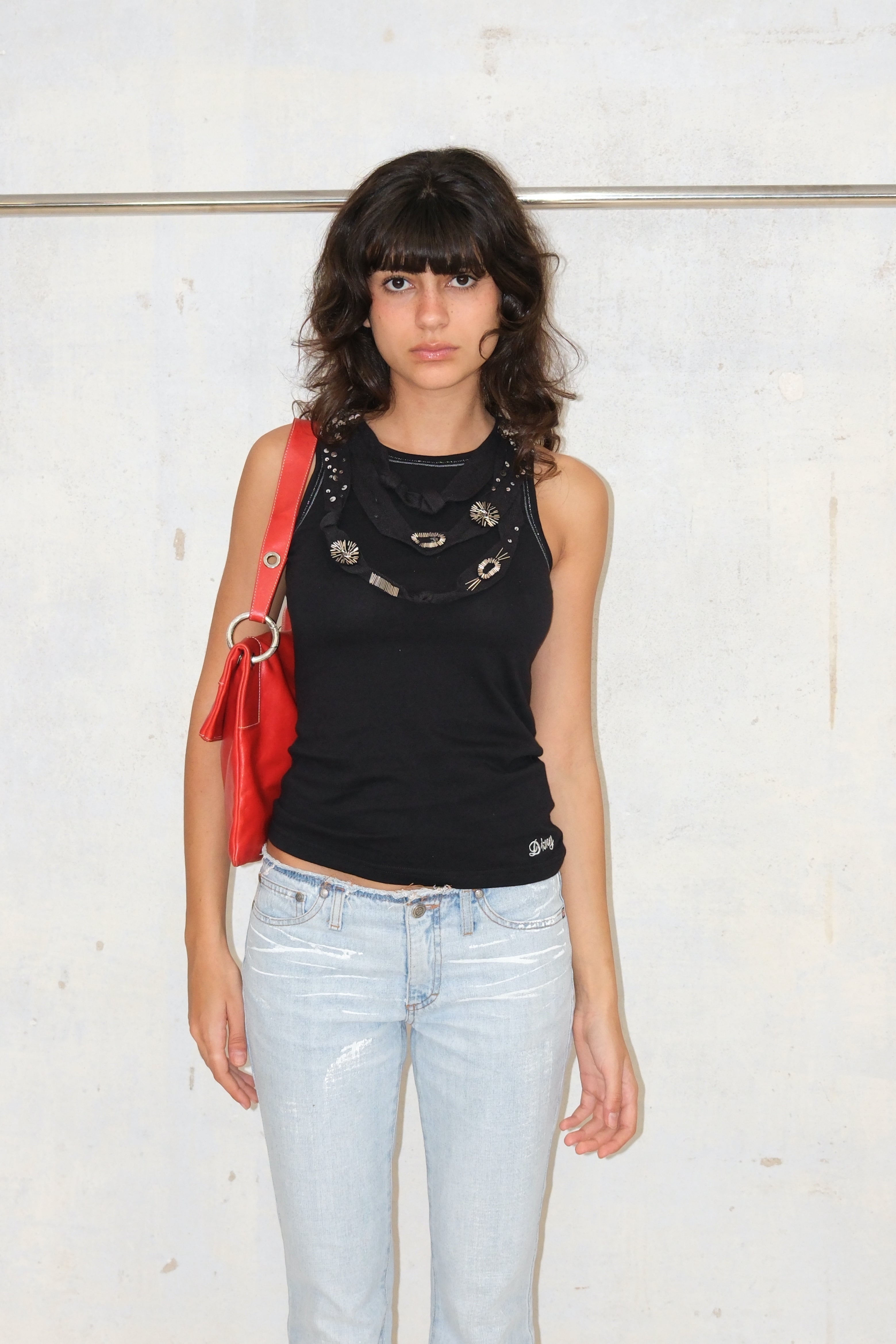 DKNY Front Detail Cute Top