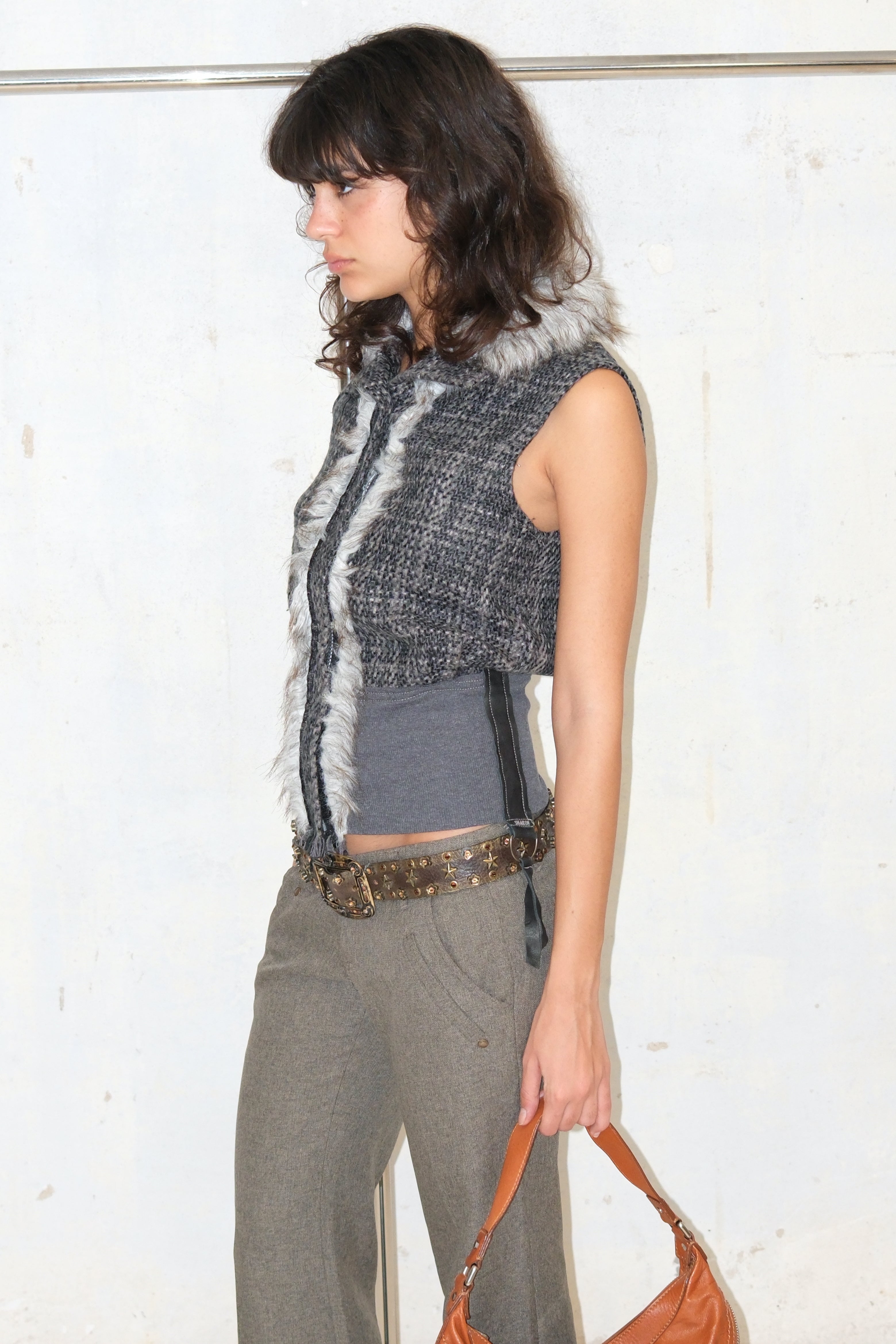 Cozy Fur Accent Vest