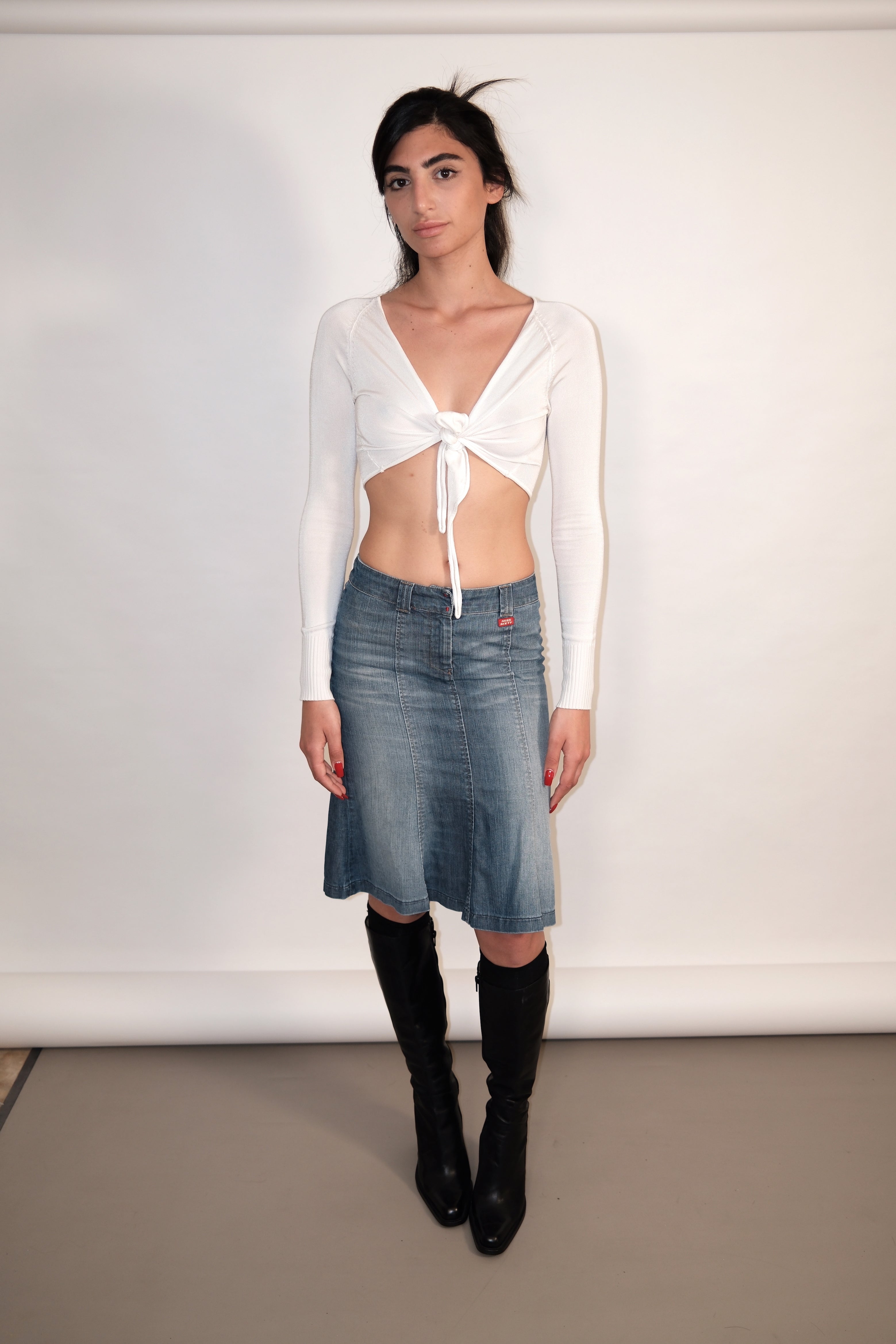 Miss Sixty Denim Maxi Skirt