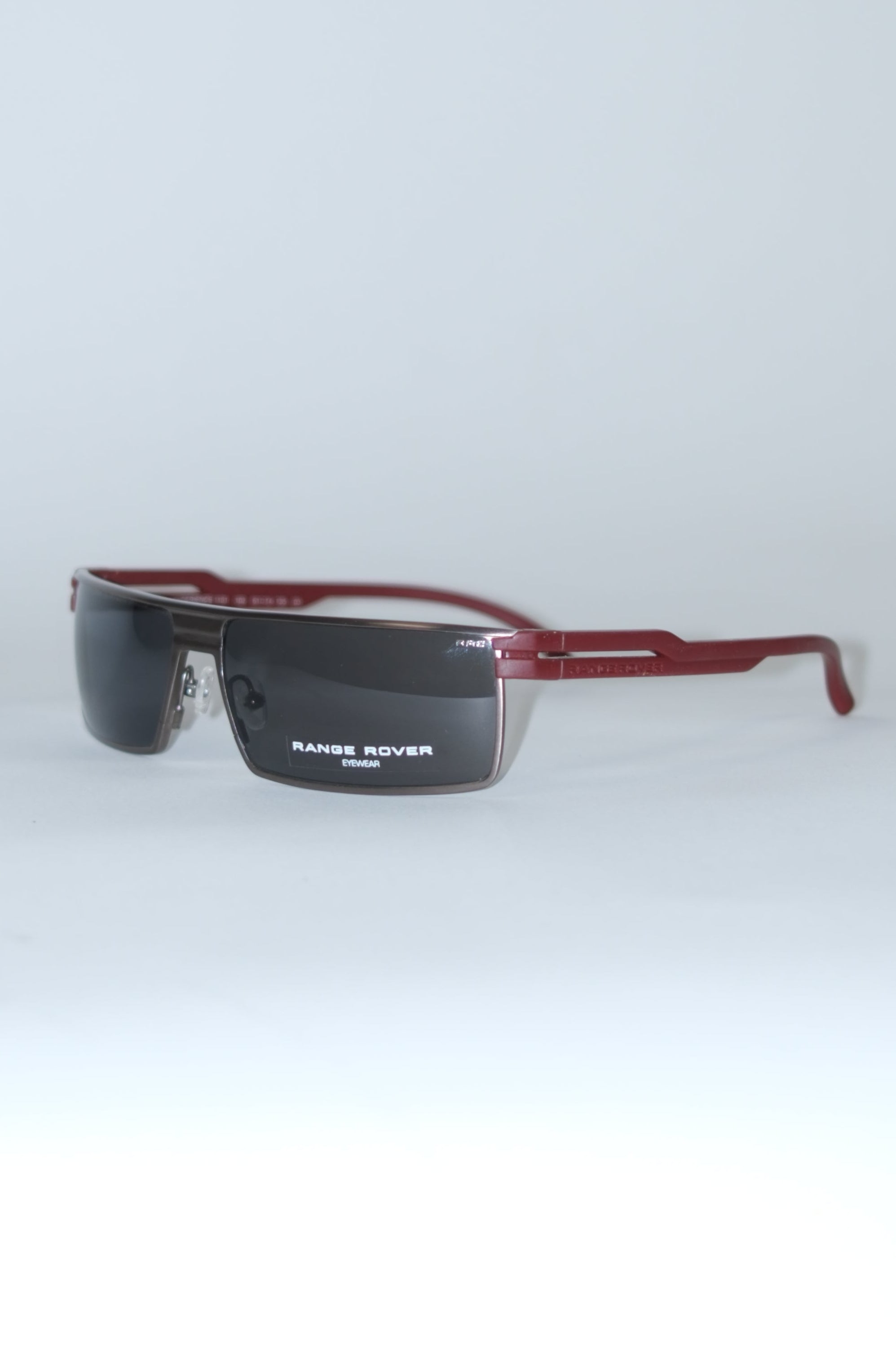 RANGE ROVER SPORT SUNGLASSES WITH BURGUNDY TEMPLES