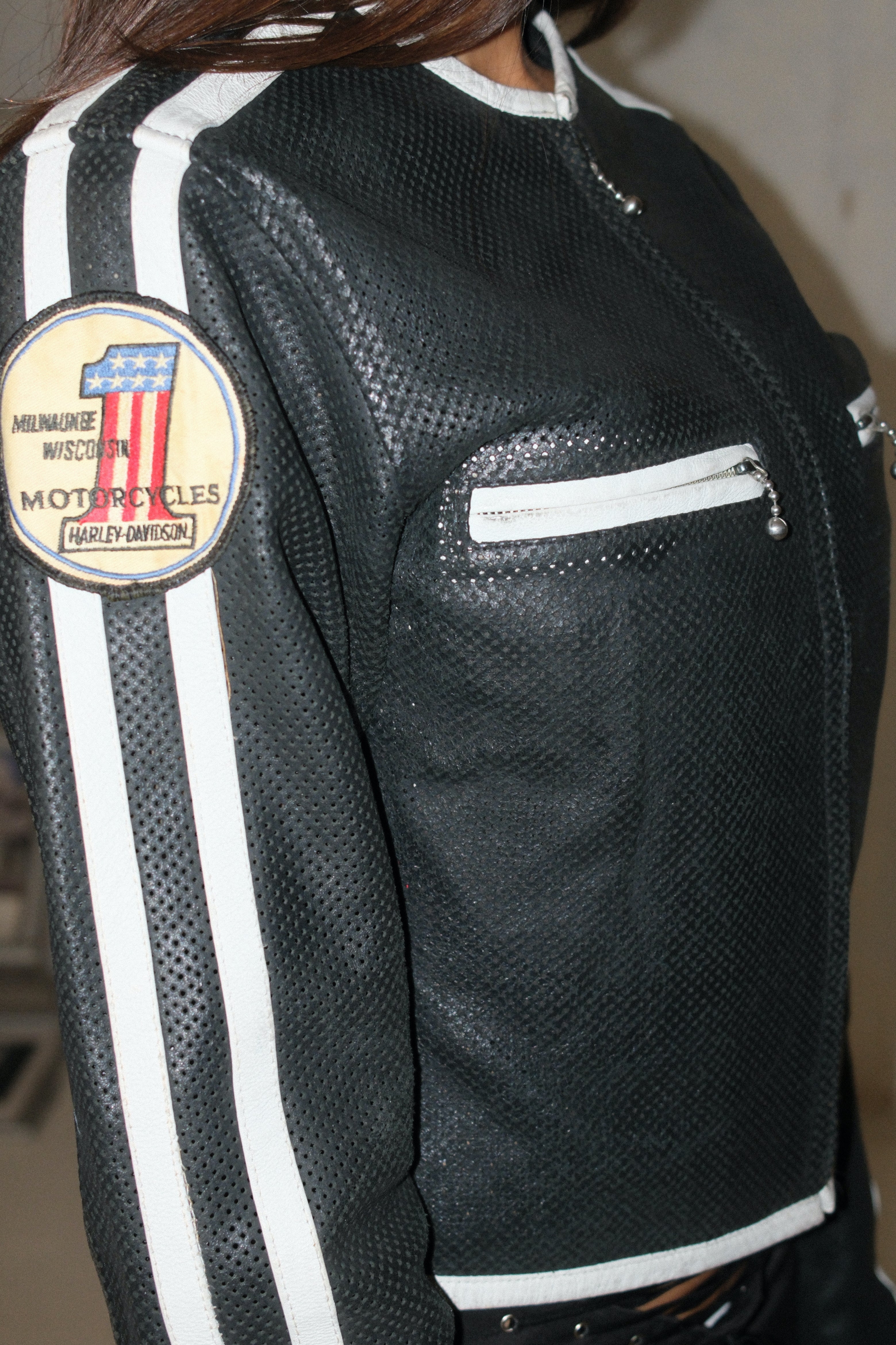 Harley Davidson Bold Biker-Style Sport Jacket