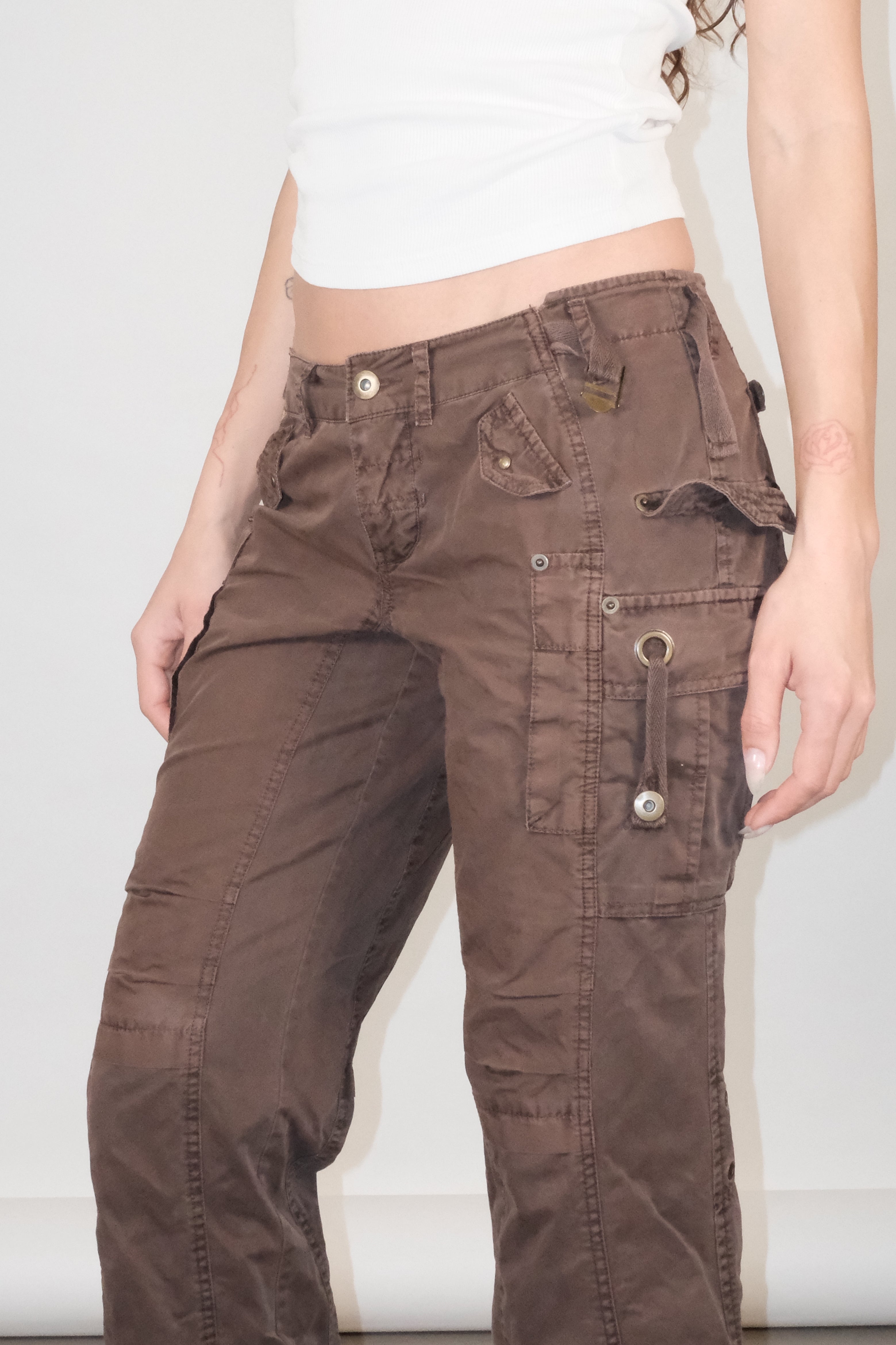 Brown Cargo Pants Size 36
