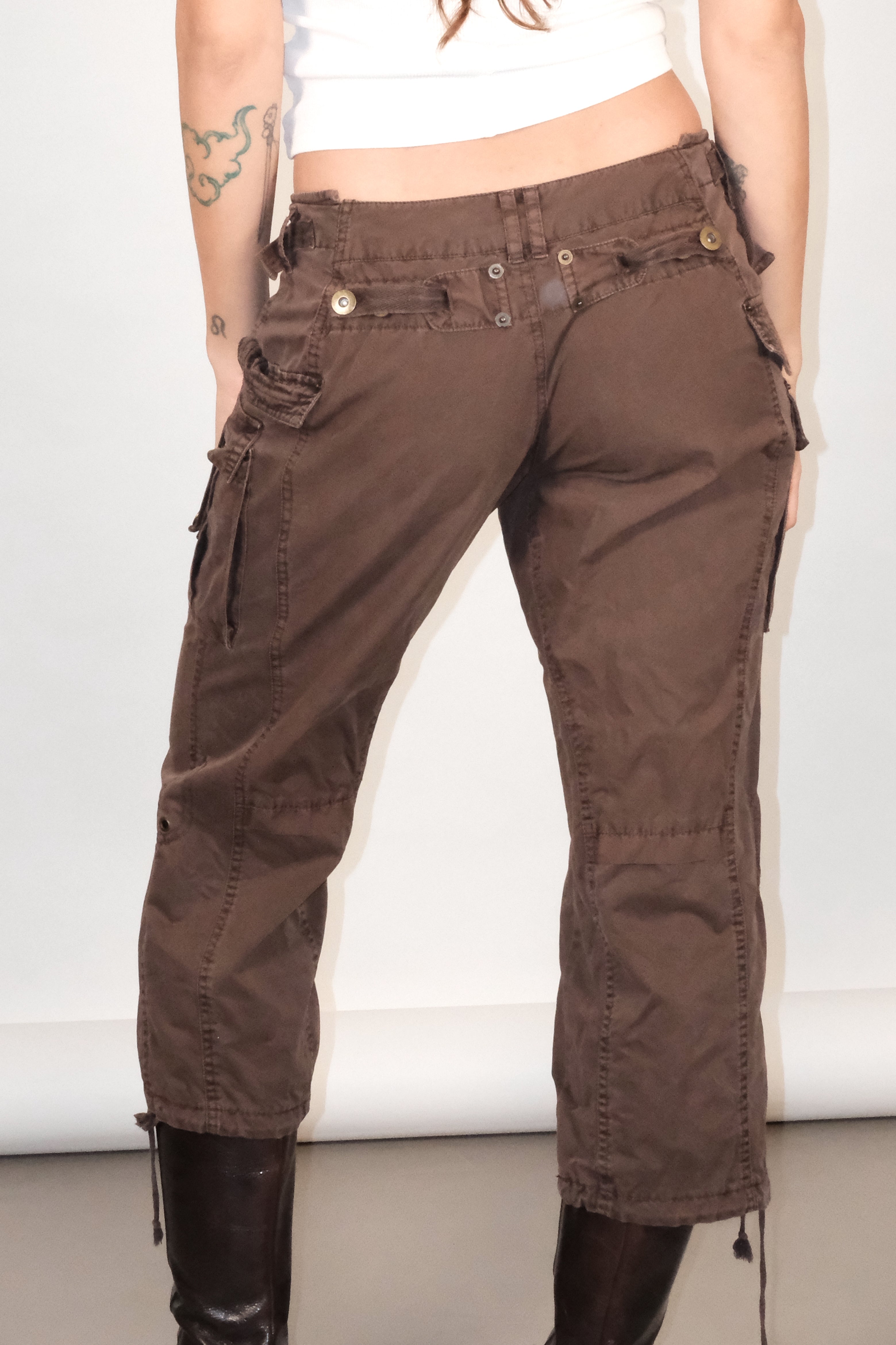 Brown Cargo Pants Size 36
