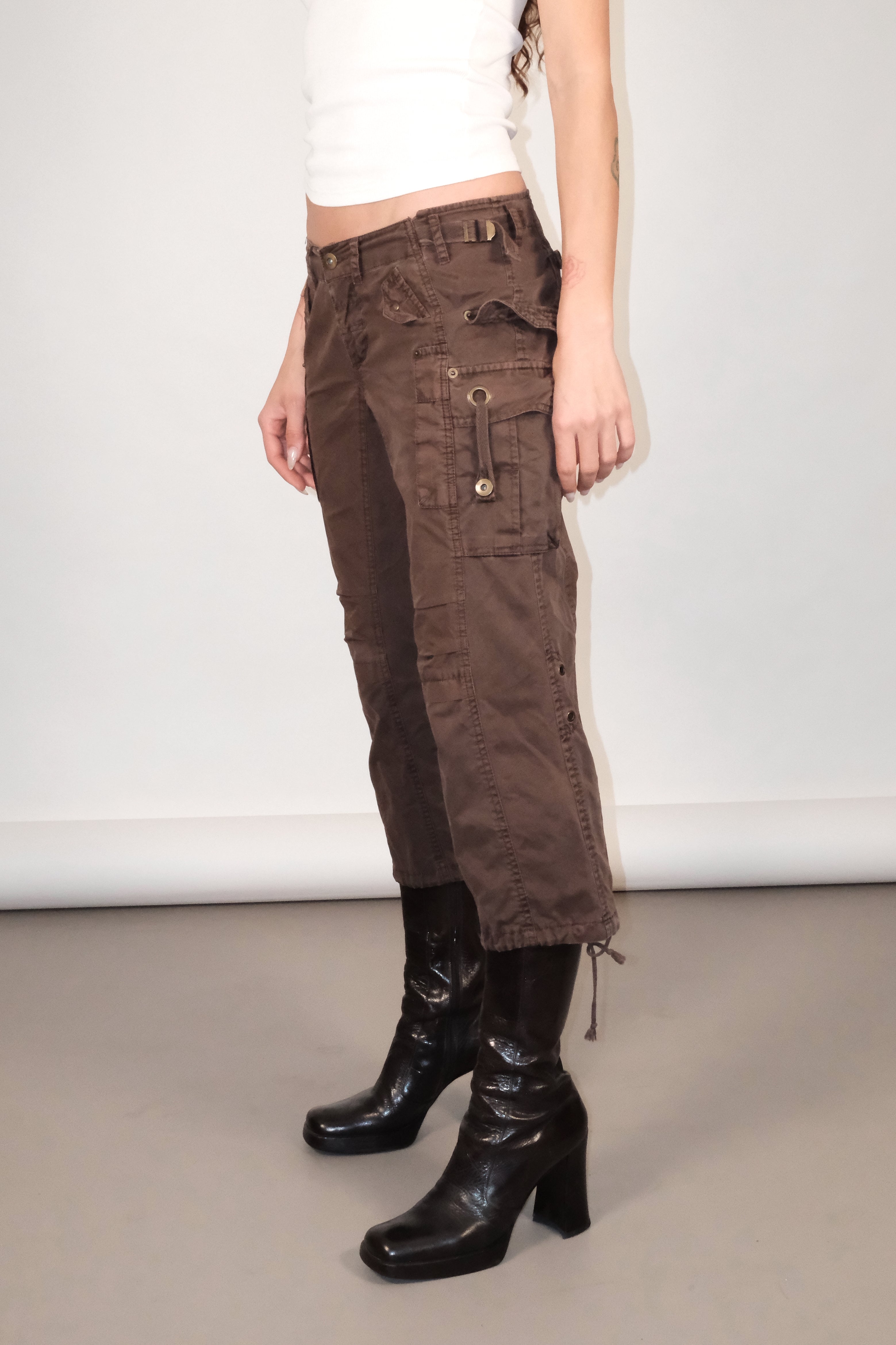 Brown Cargo Pants Size 36