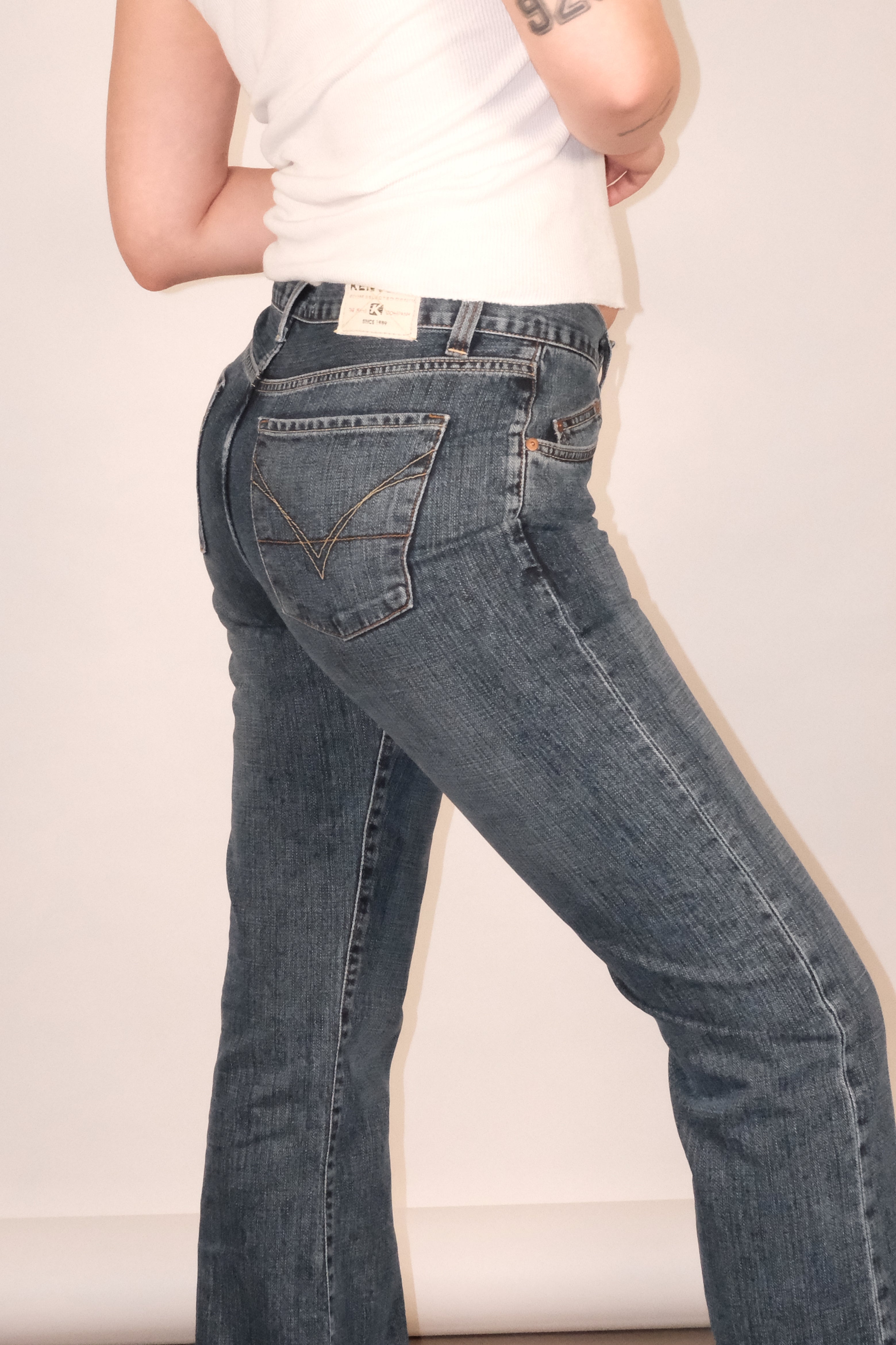 Long Flared Jeans Size 38-40