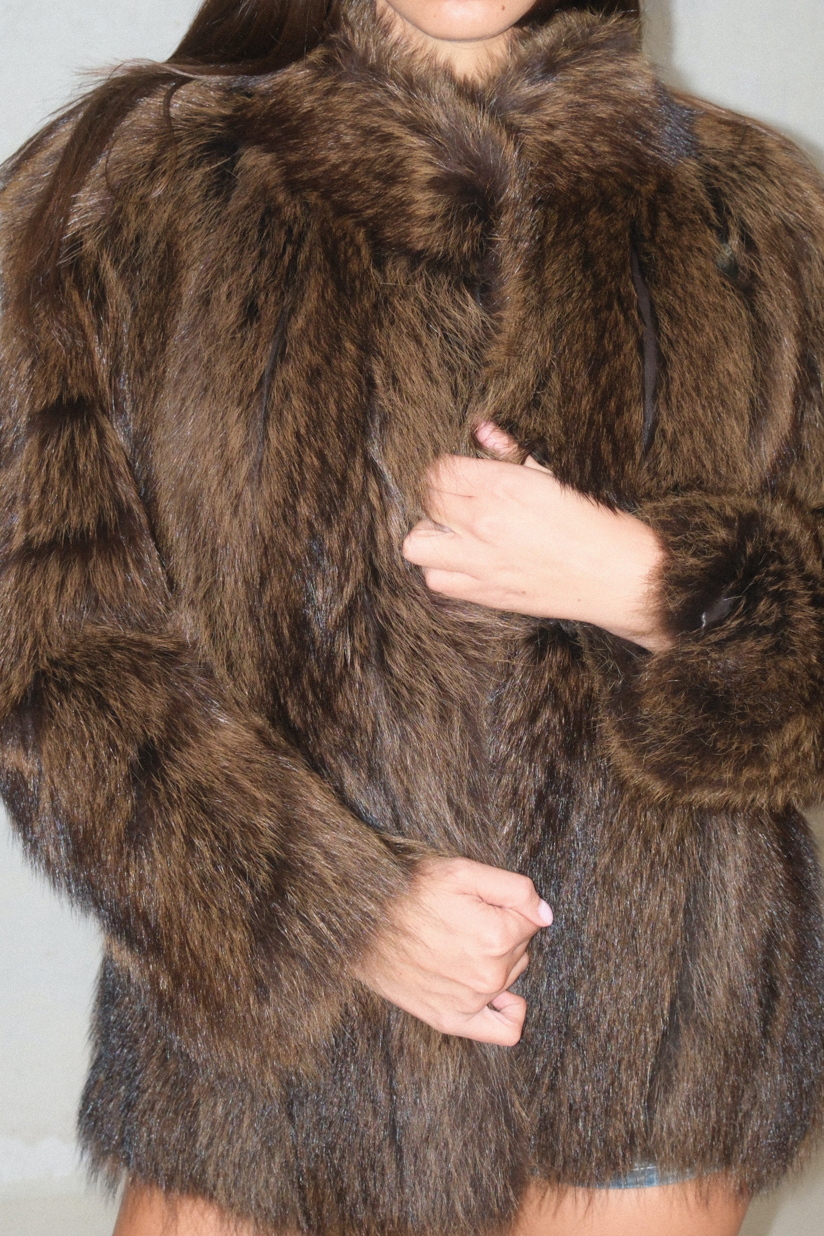 Luxurious Chunky Mink Fur Coat