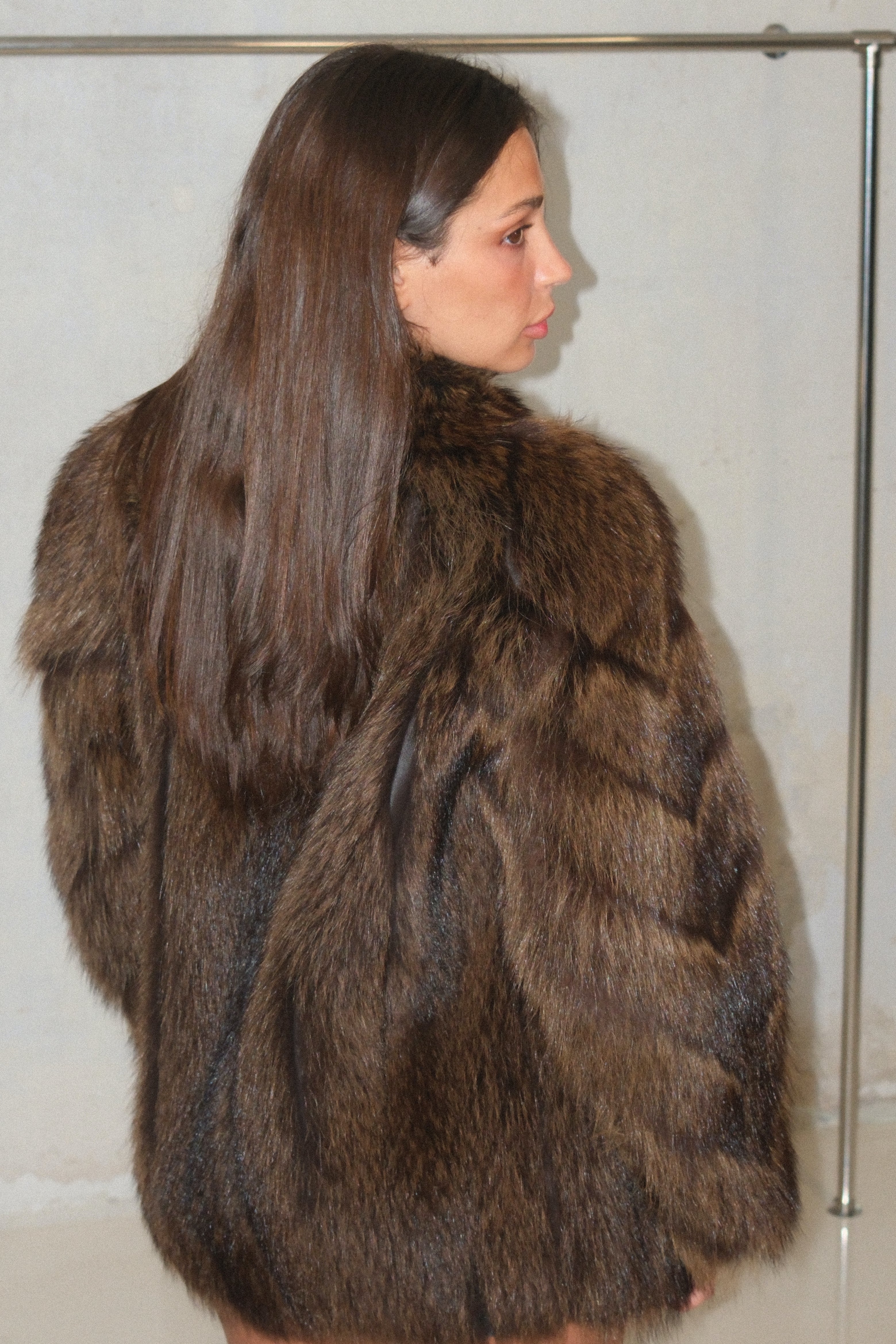 Luxurious Chunky Mink Fur Coat